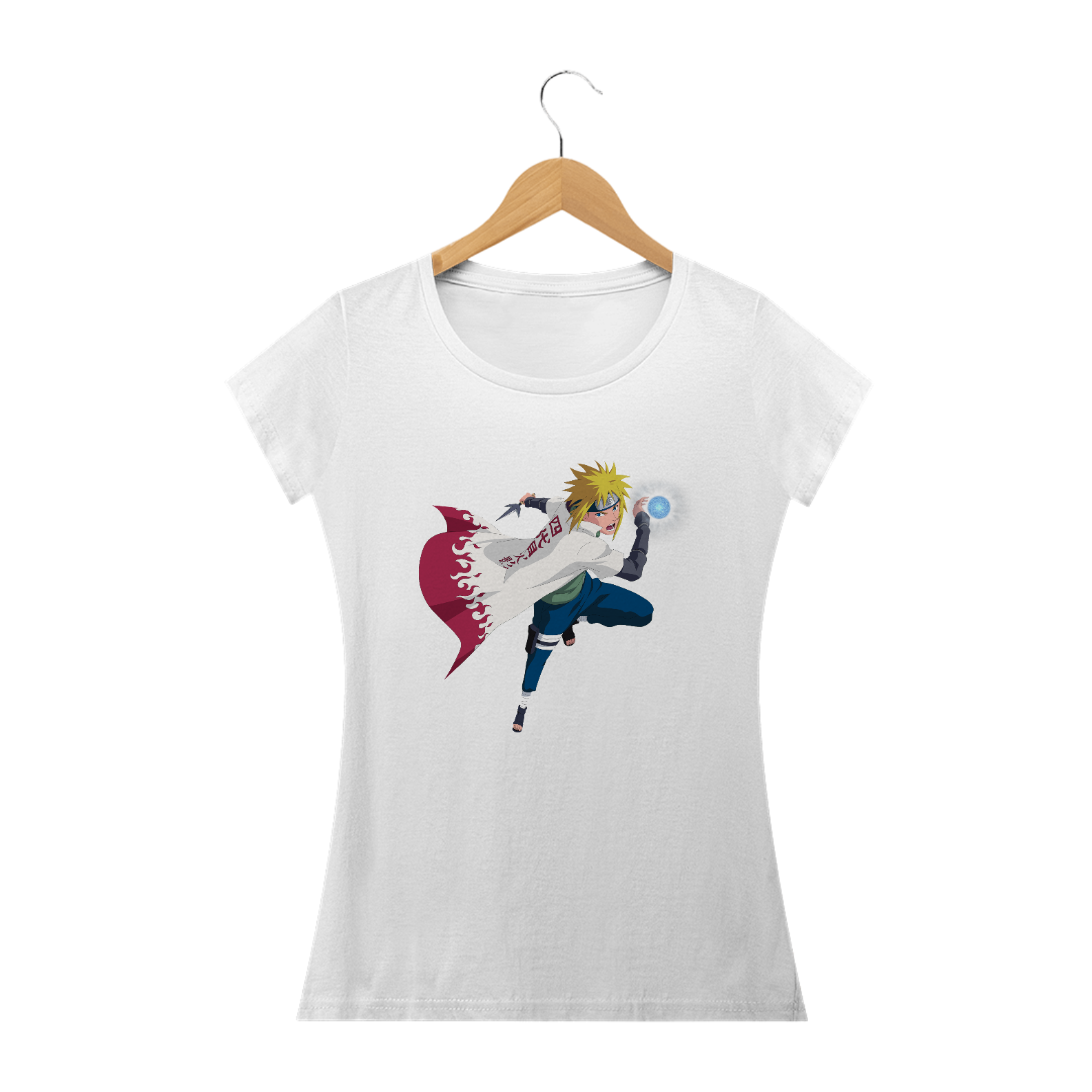 Nome do produto  Camiseta Feminina Minato - Naruto