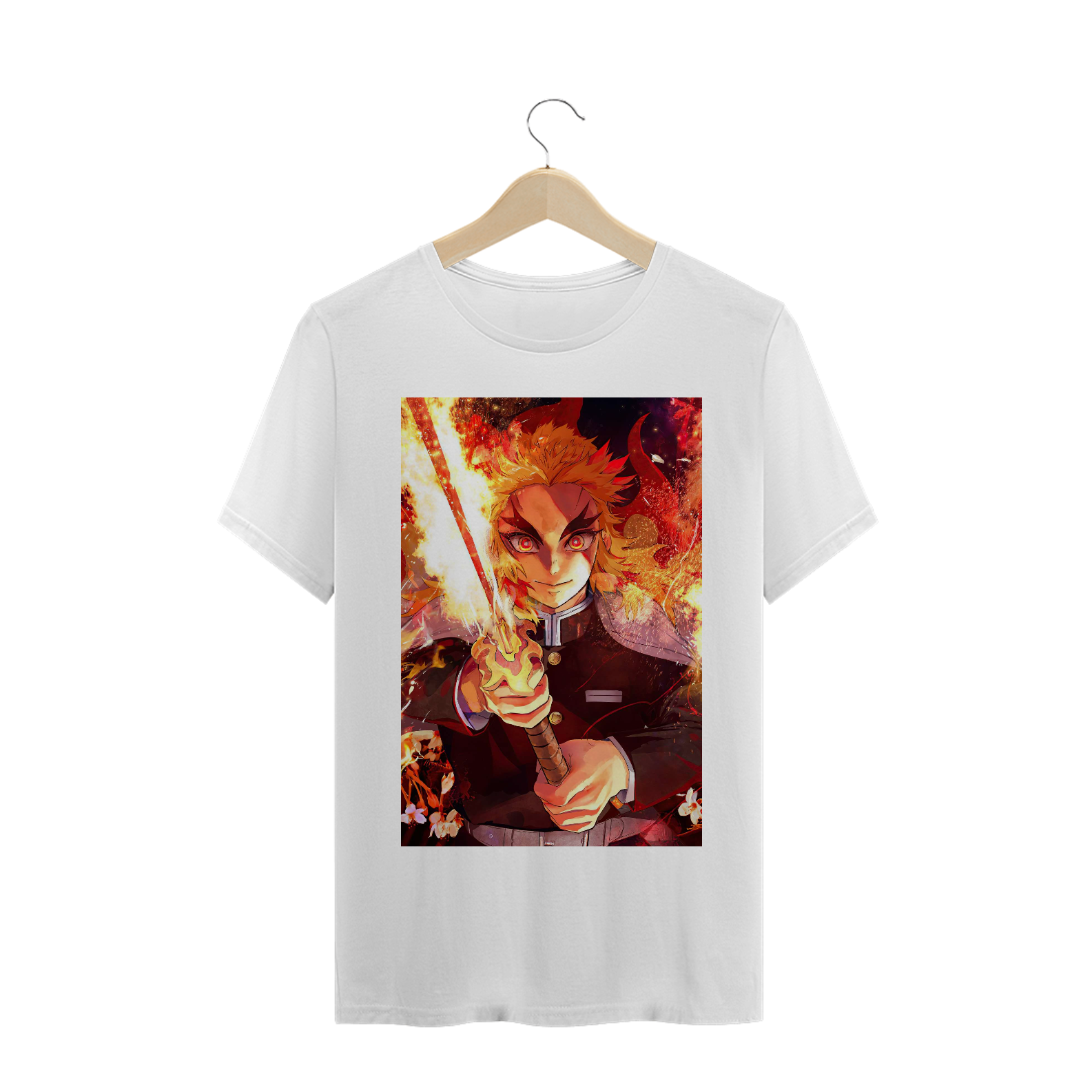 Nome do produto  Camiseta Masculina Demon Slayer / Kimetsu no Yaiba