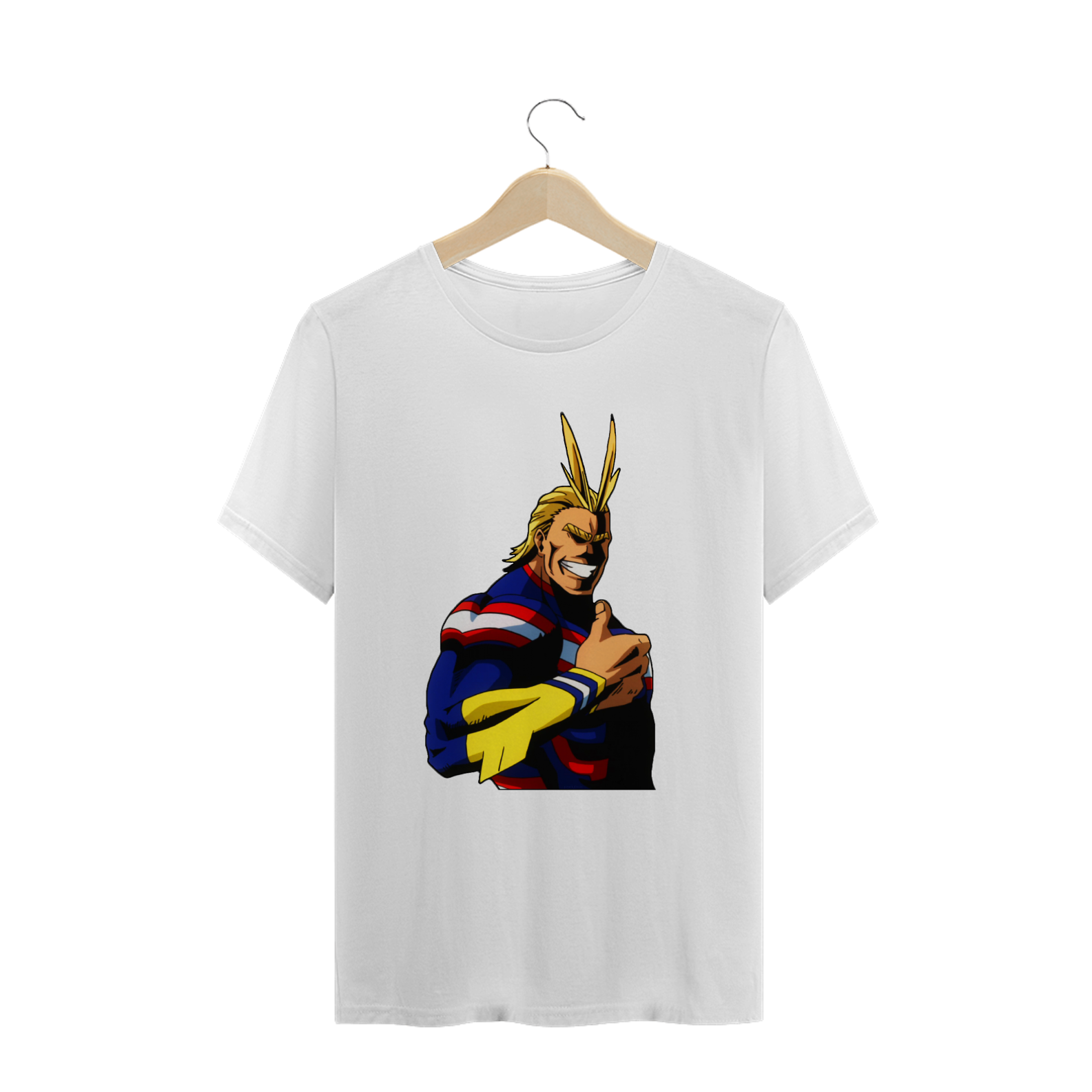 Nome do produto  Camiseta Boku no Hero - All Might