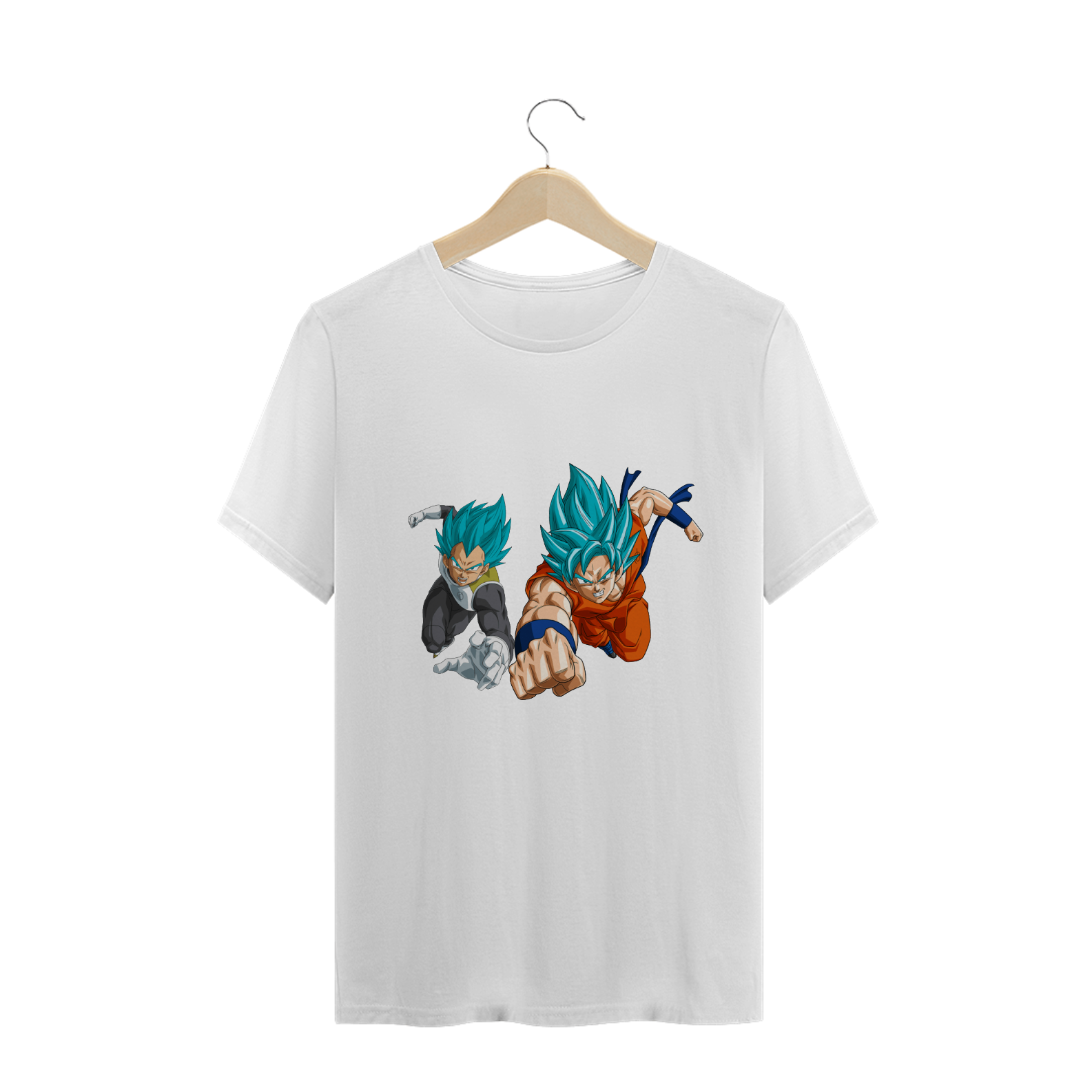 Nome do produto: Camiseta Dragon Ball - Goku e Vegeta