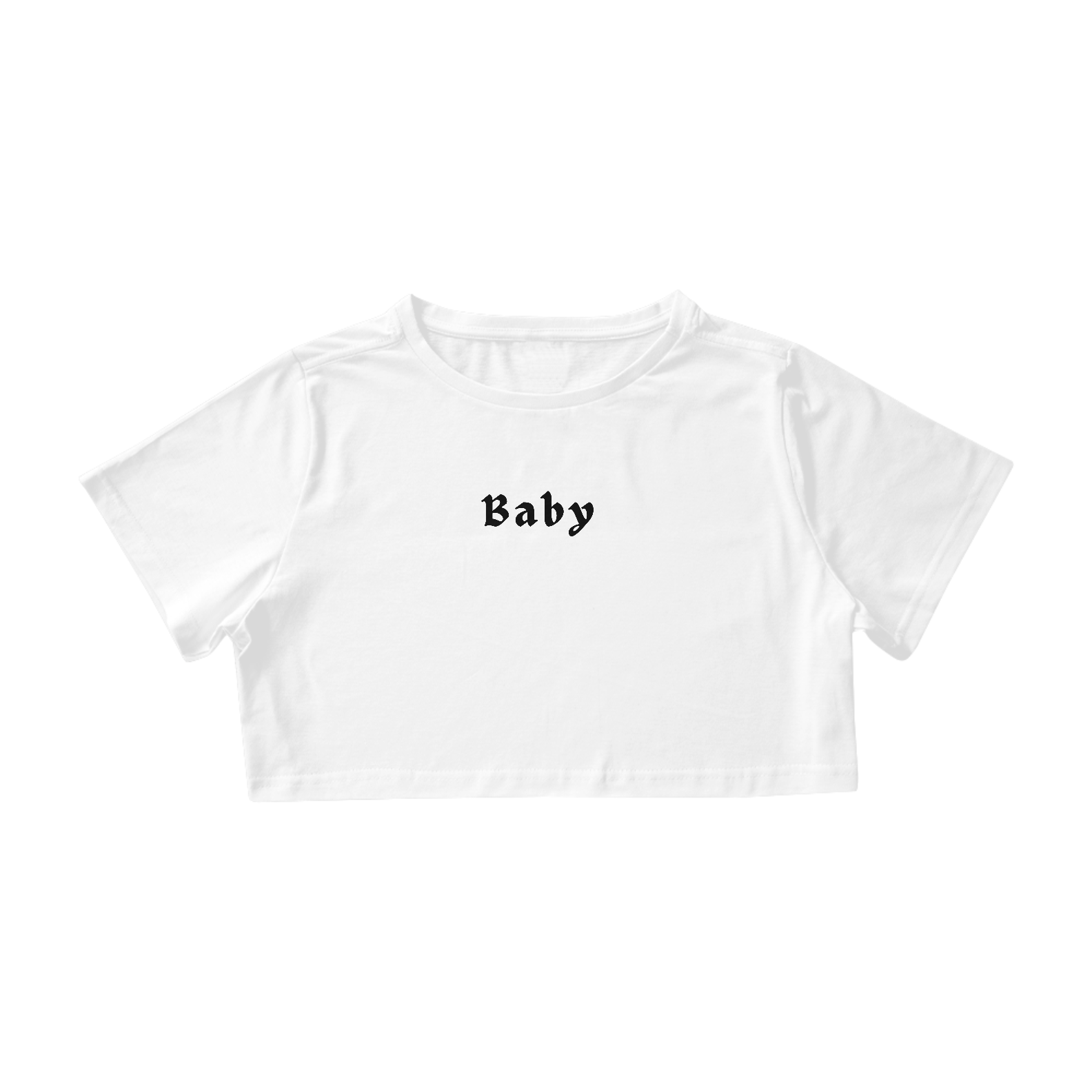 Nome do produto  CROPPED BABY (BRANCO)