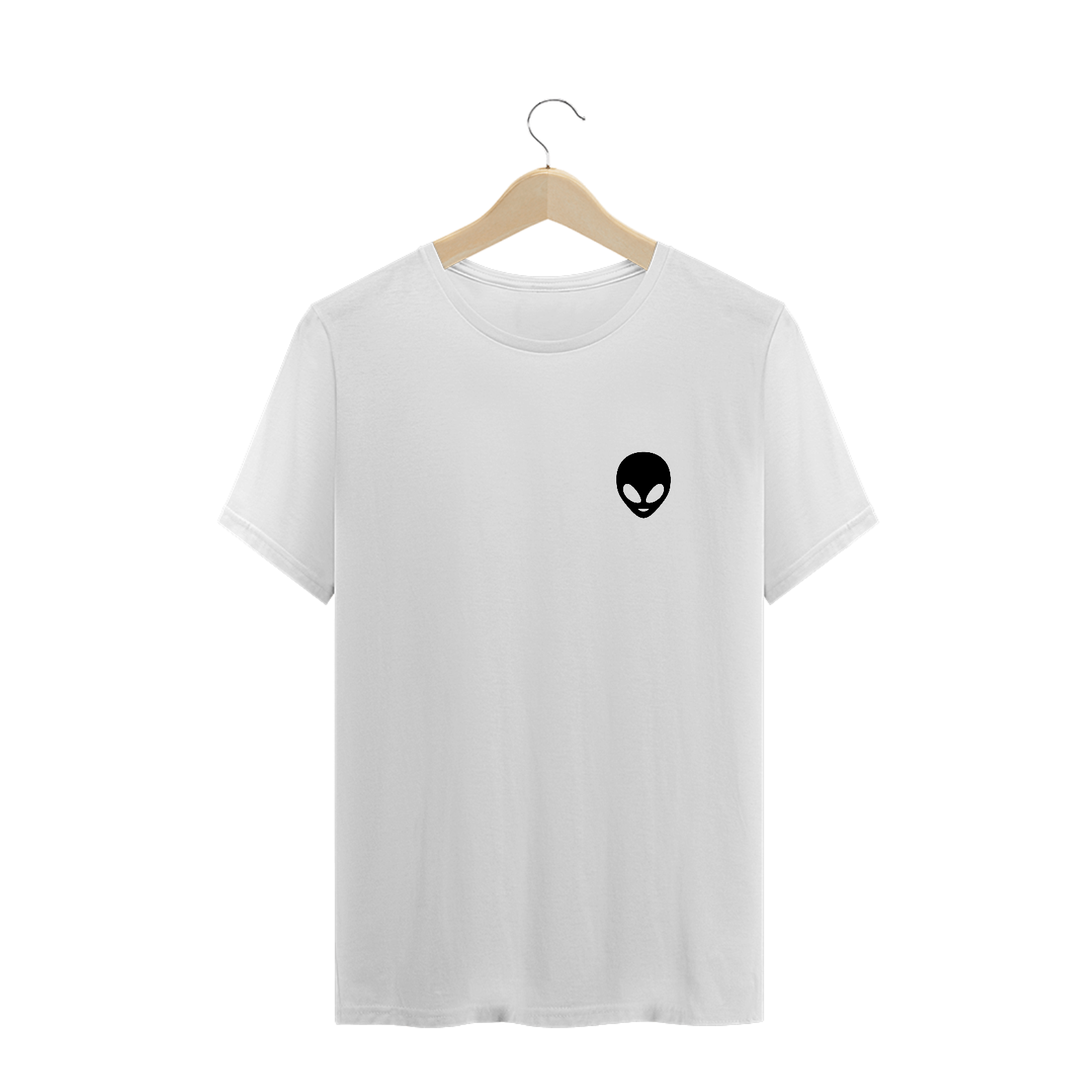 Nome do produto  CAMISETA ALIEN MINIMALISTA (PRETO)