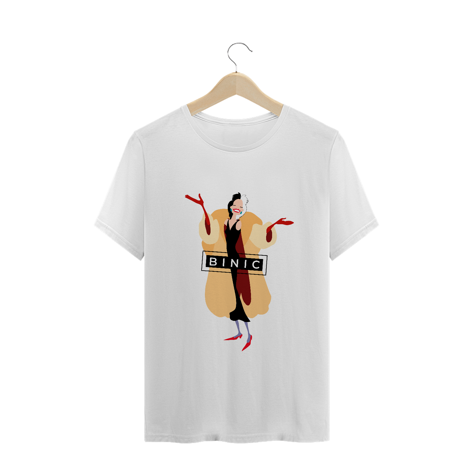 Nome do produto  CAMISETA BINIC CRUELLA