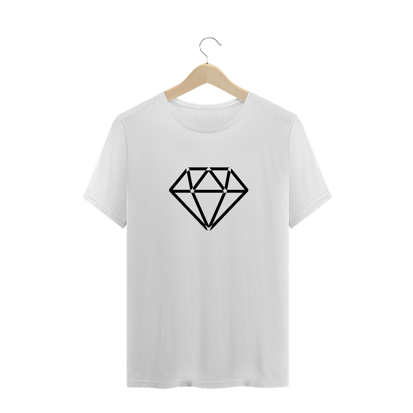 Nome do produto  CAMISETA DIAMANTE BINIC (PRETO)