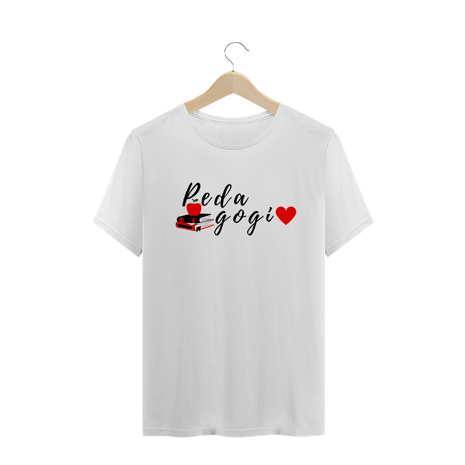 Nome do produto  CAMISETA PROFISSÃO PEDAGOGIA (BRANCA)