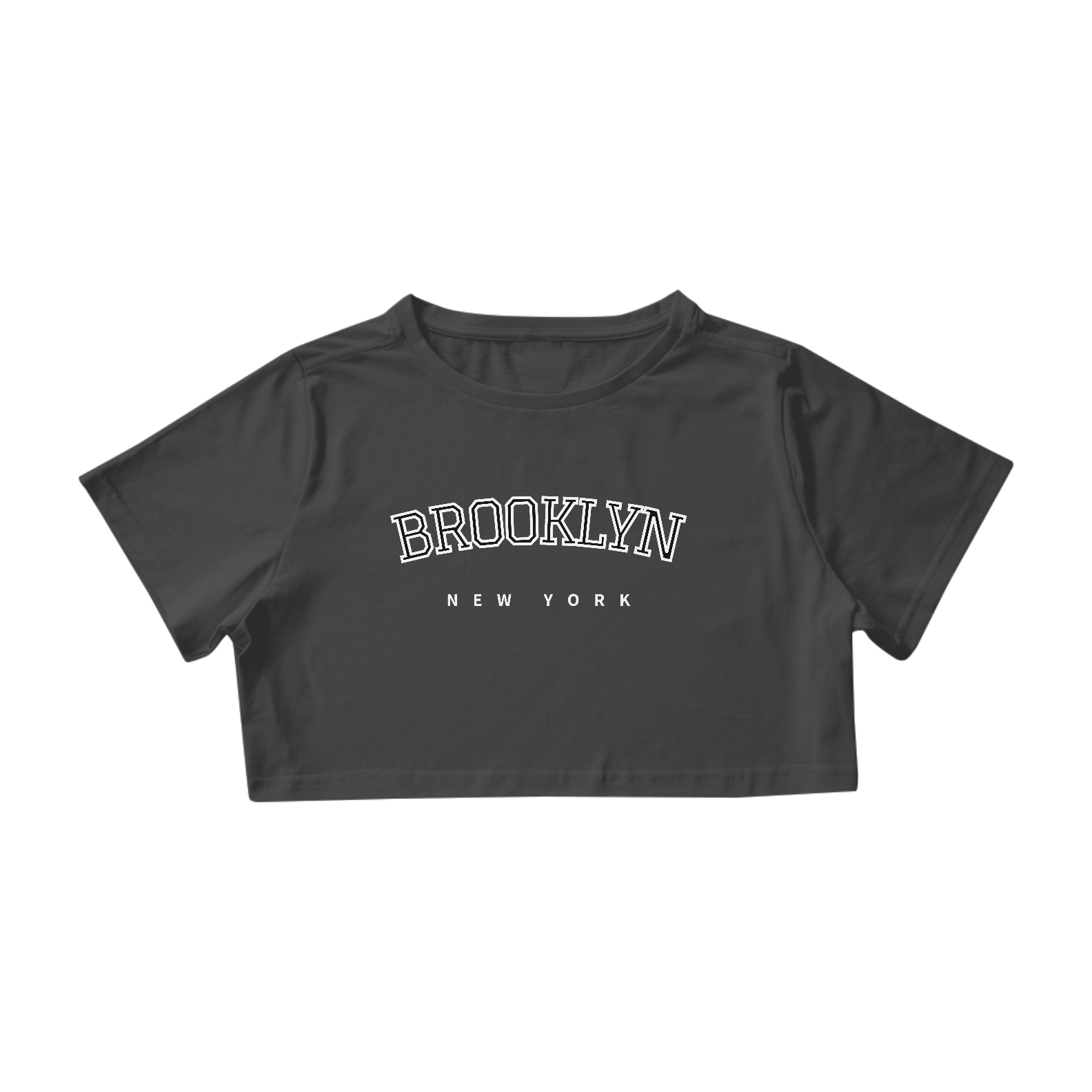 Nome do produto  CROPPED BROOKLYN NYC (PRETO)