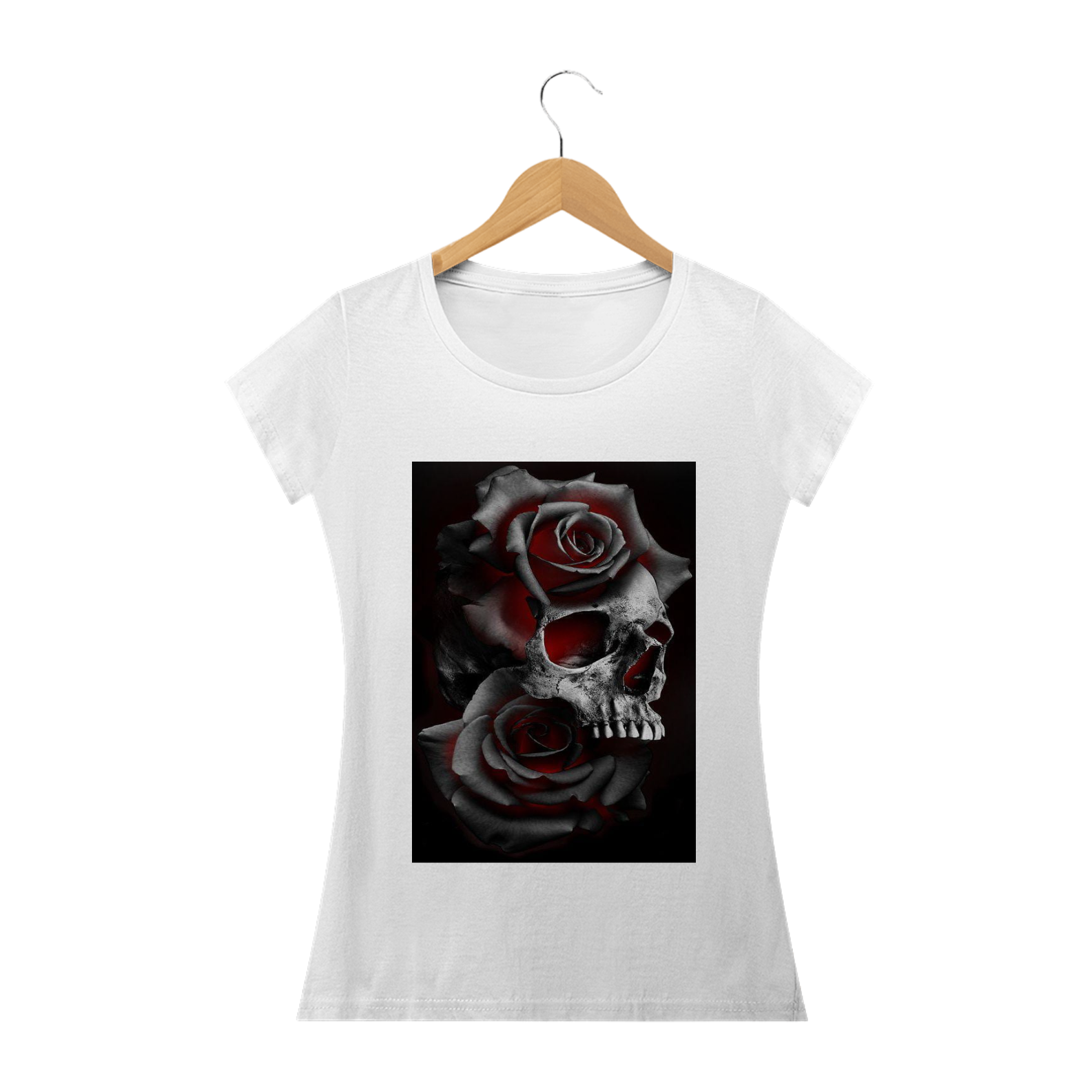 Nome do produto  t-shirty long quality skull