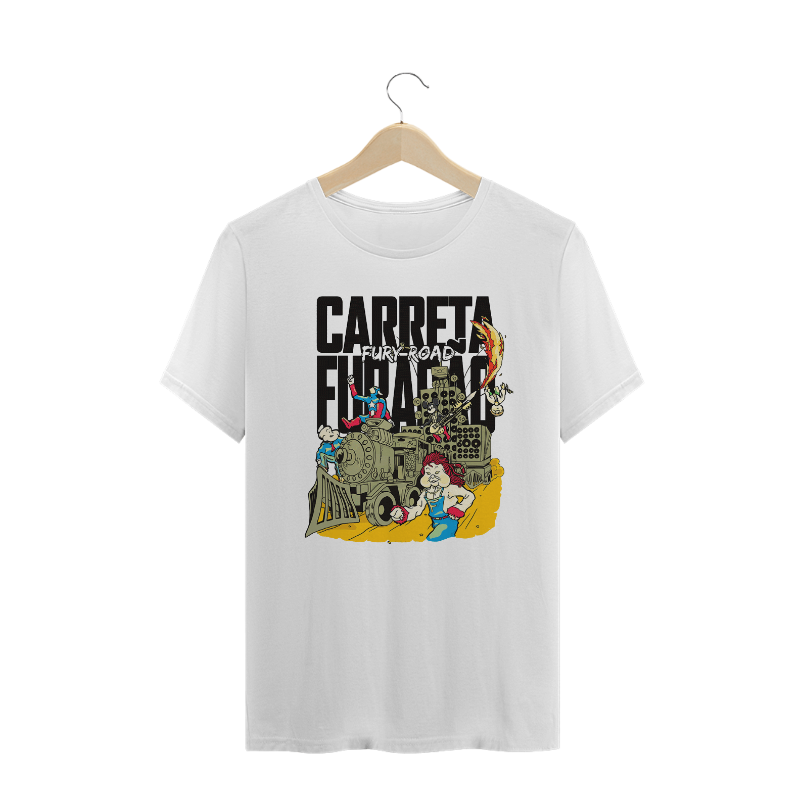 Nome do produto  Camiseta Carreta Furacão - Furry Road