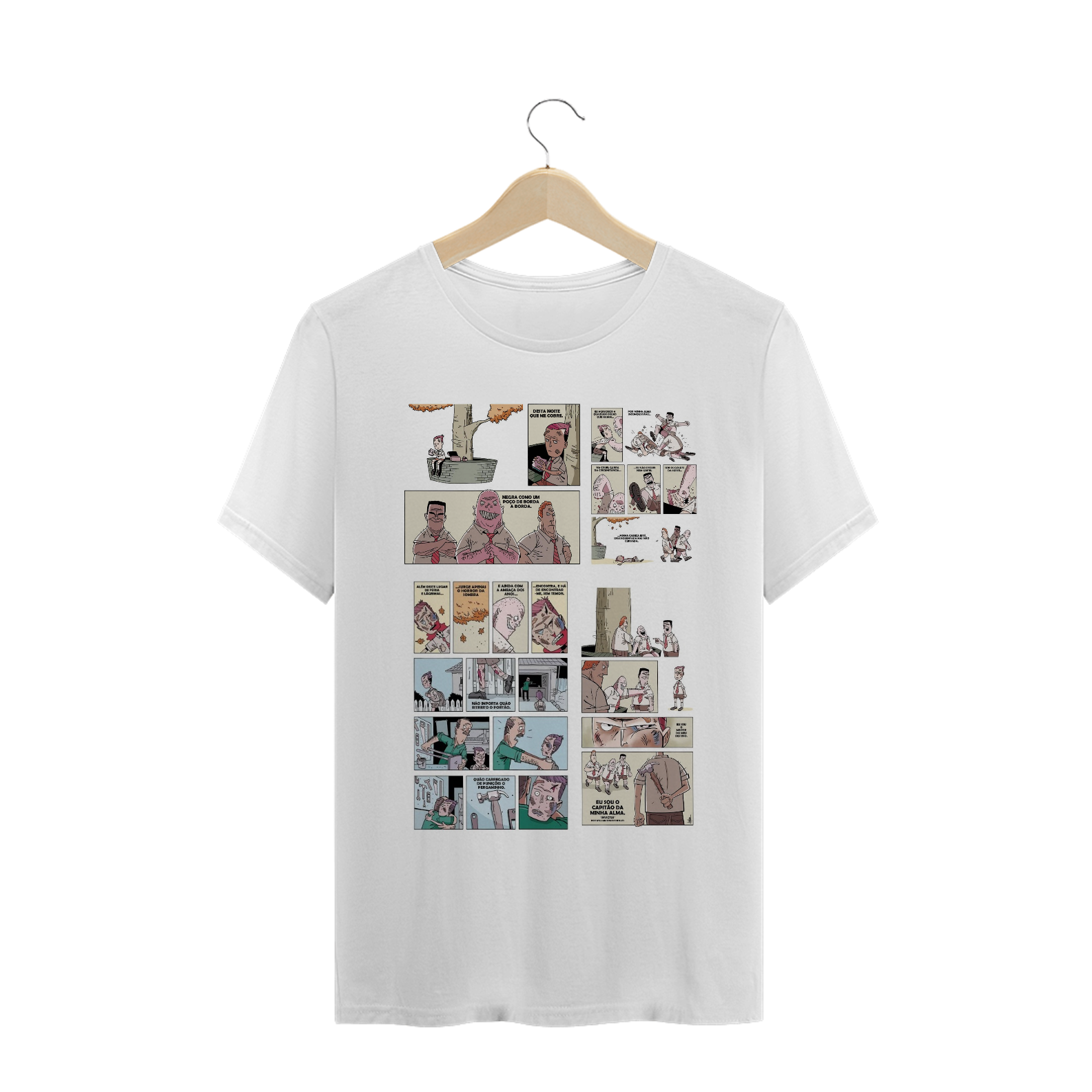 Nome do produto  Camiseta Quadrinhos - Invictus