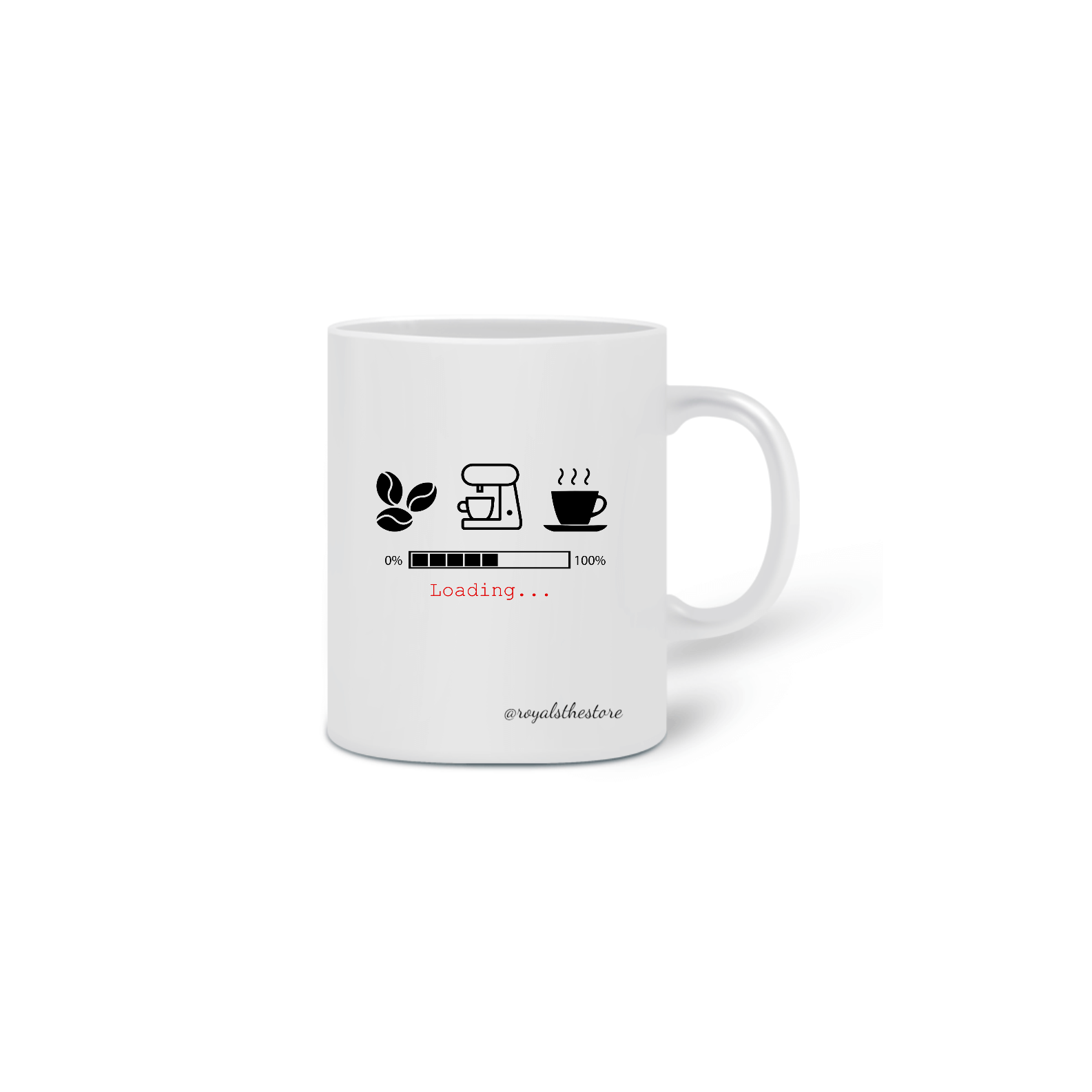Nome do produto  Caneca Loading Coffee