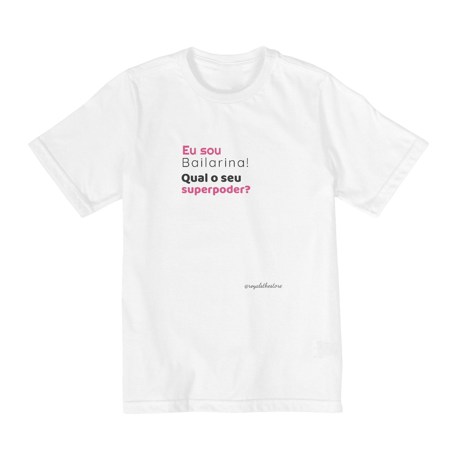 Nome do produto  Camiseta Infantil Superpoder