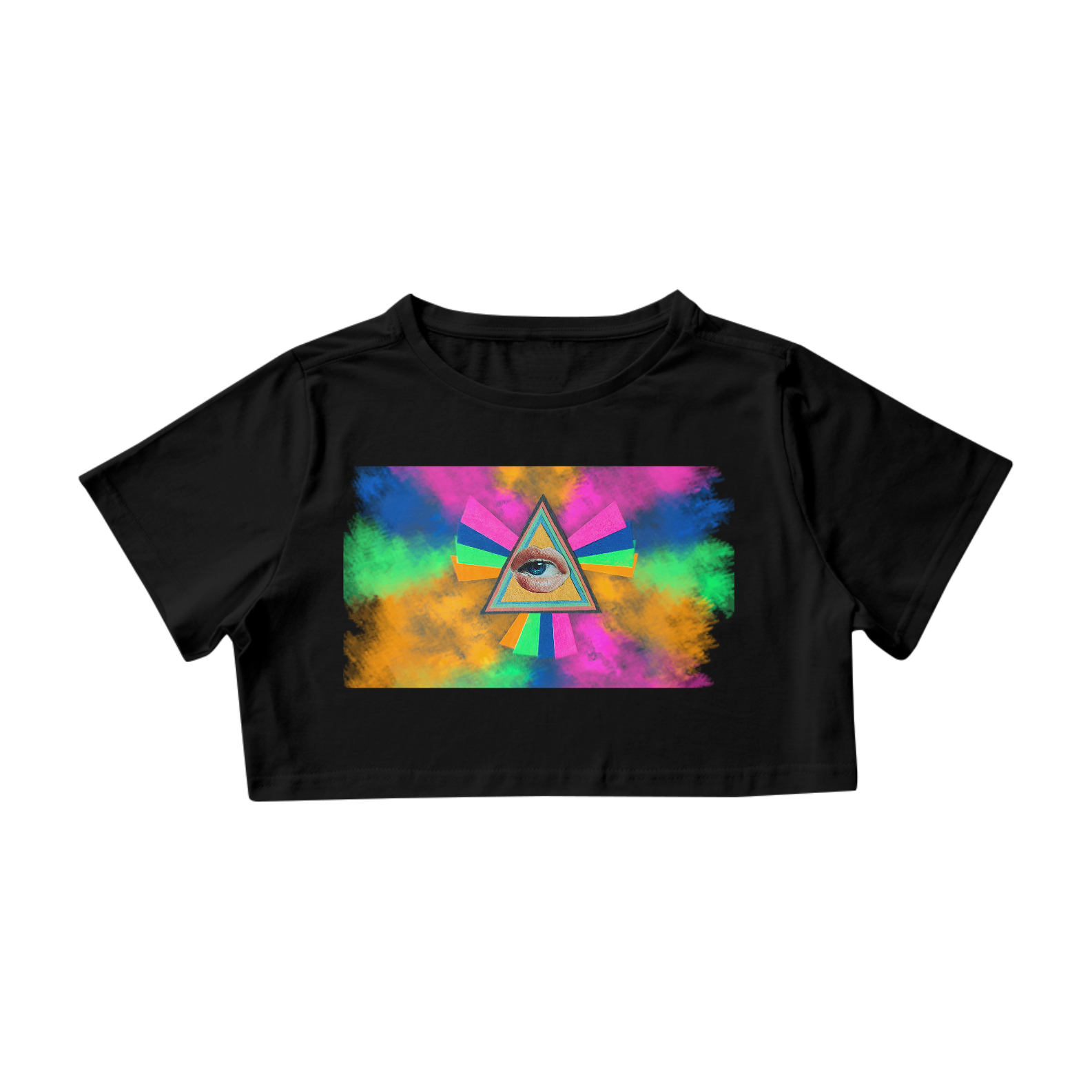 Nome do produto  Cropped Olho dimensional