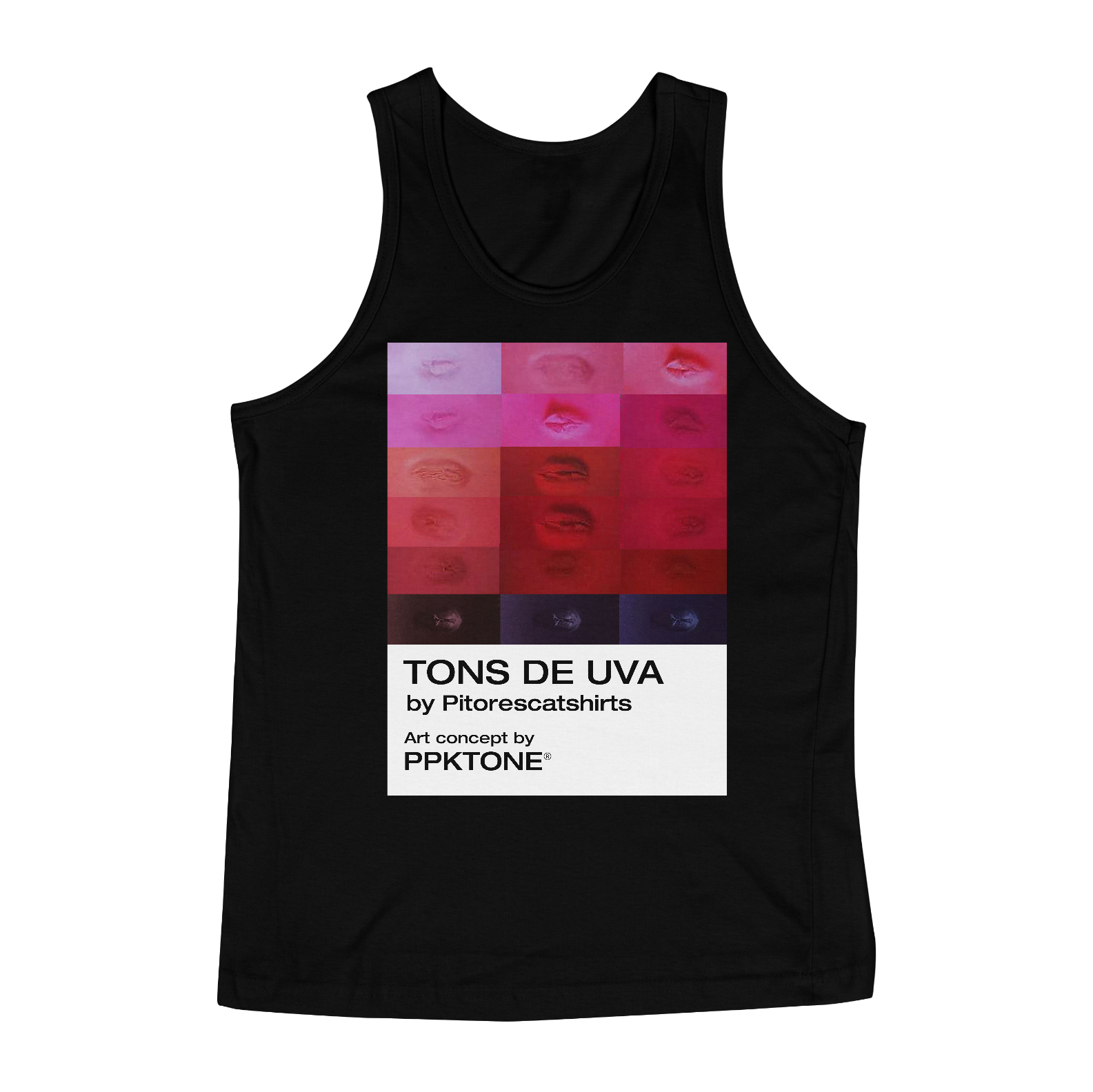 Nome do produto  Regata TONS DE UVA