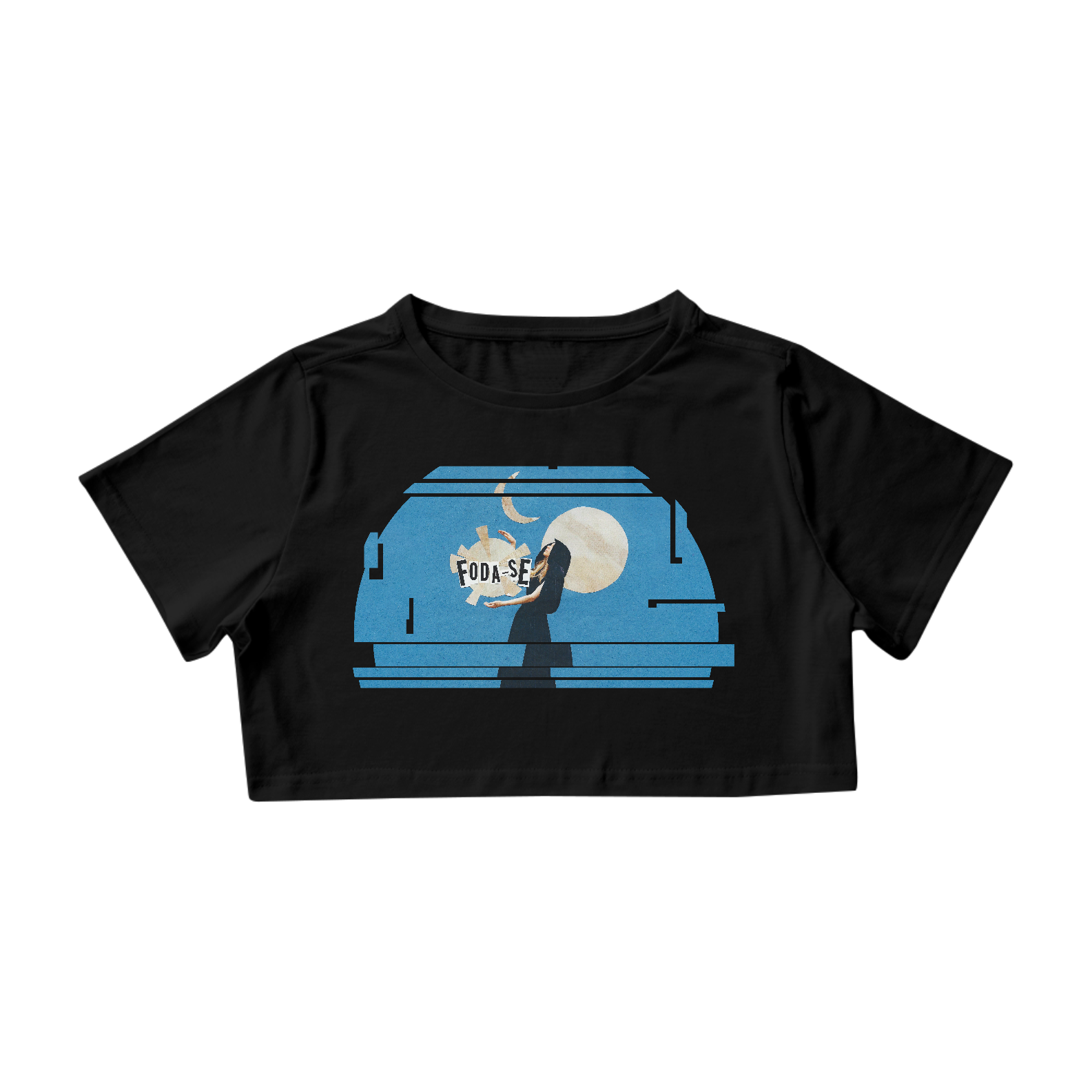 Nome do produto  CROPPED INVOCANDO FODA-SE