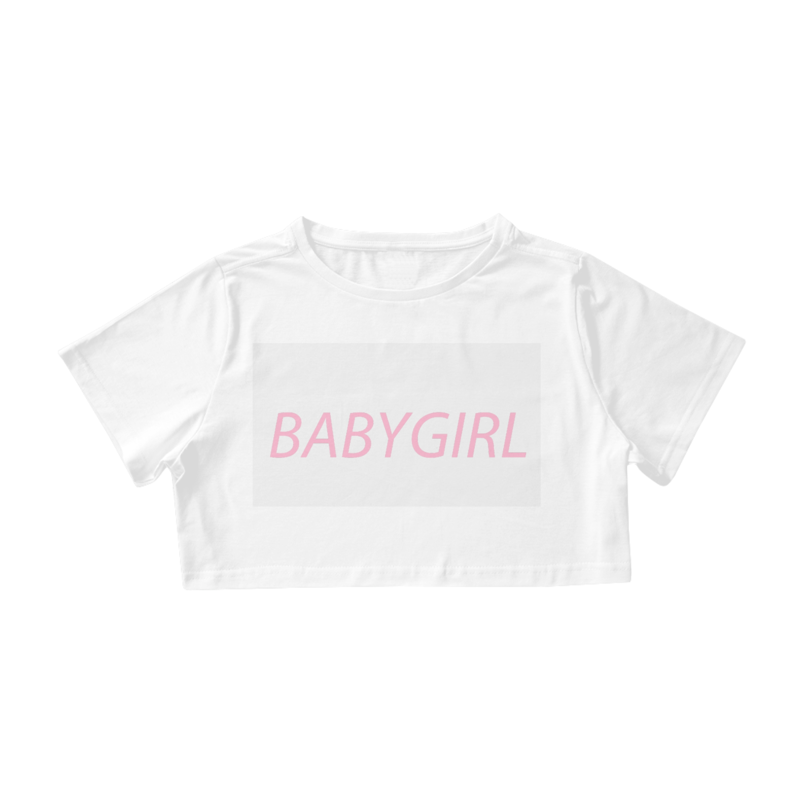 Nome do produto  baby girl cropped 