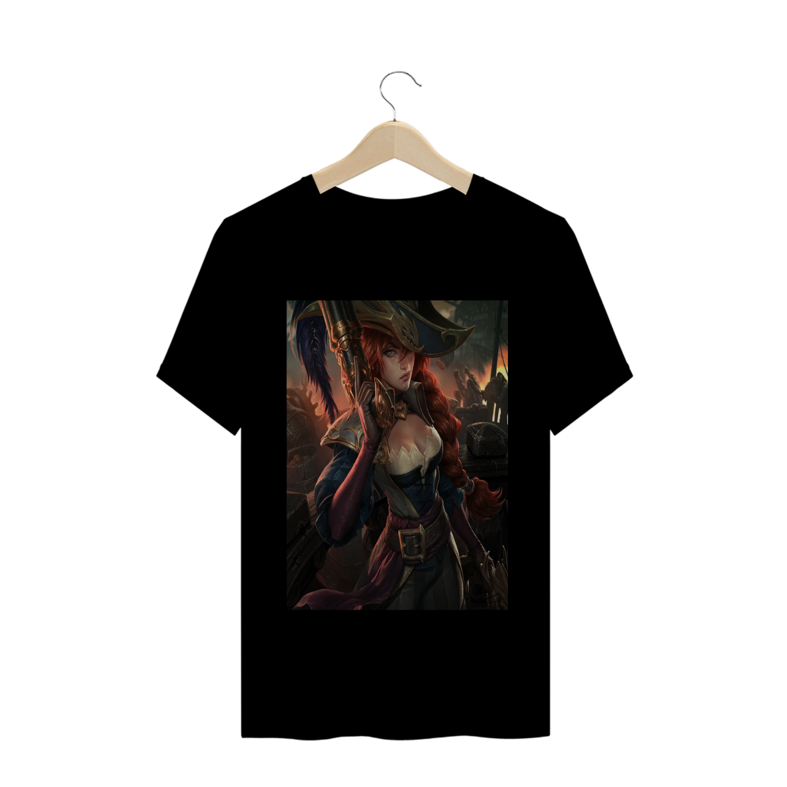 Nome do produto  miss fortune lol camiseta 