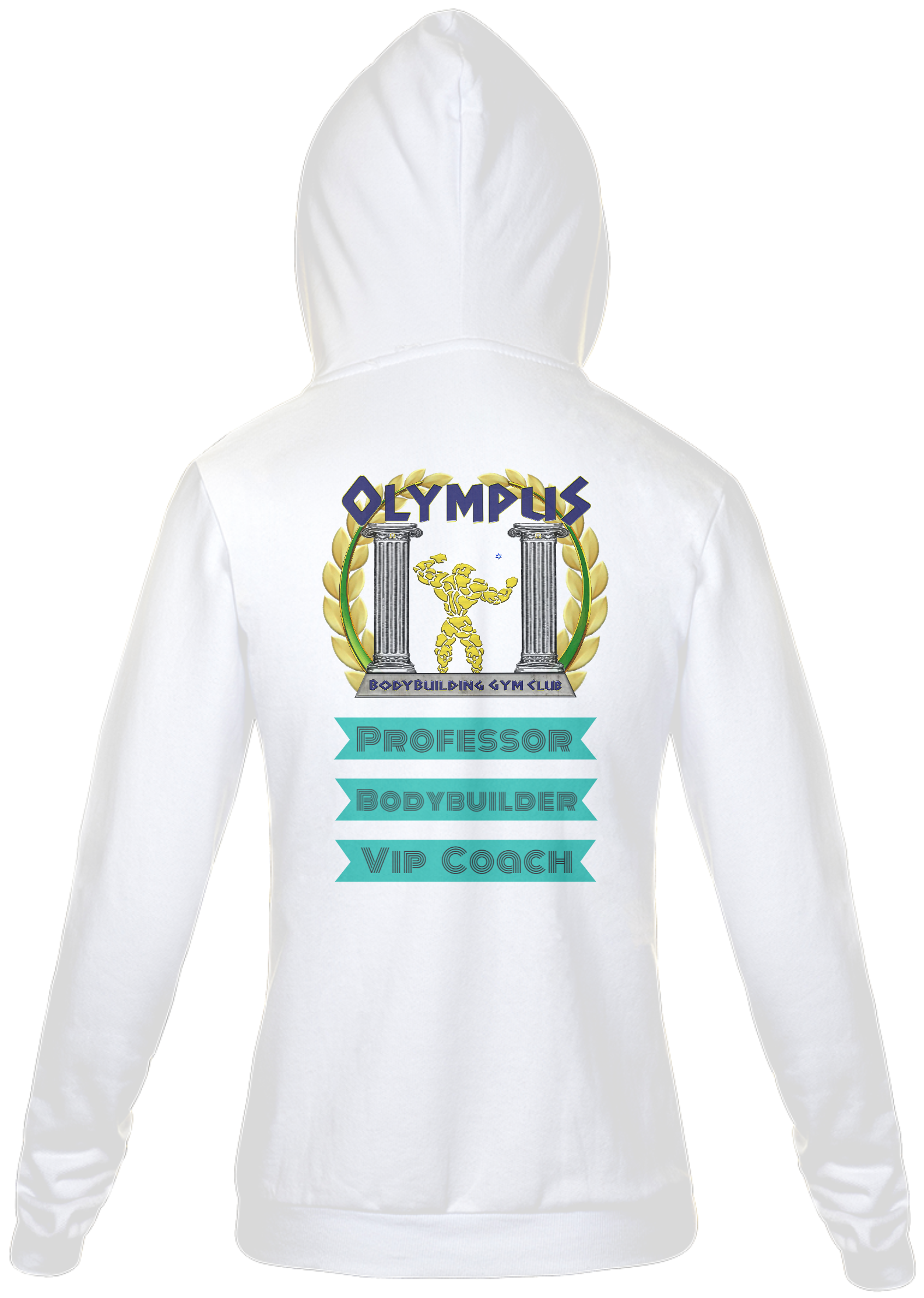 Moletom Olympus Hoodie c/ Capuz 01 - Cores - Plus Size