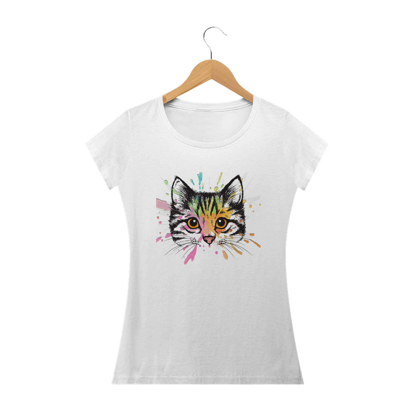 Nome do produto  GATO COLORIDO SPLASH