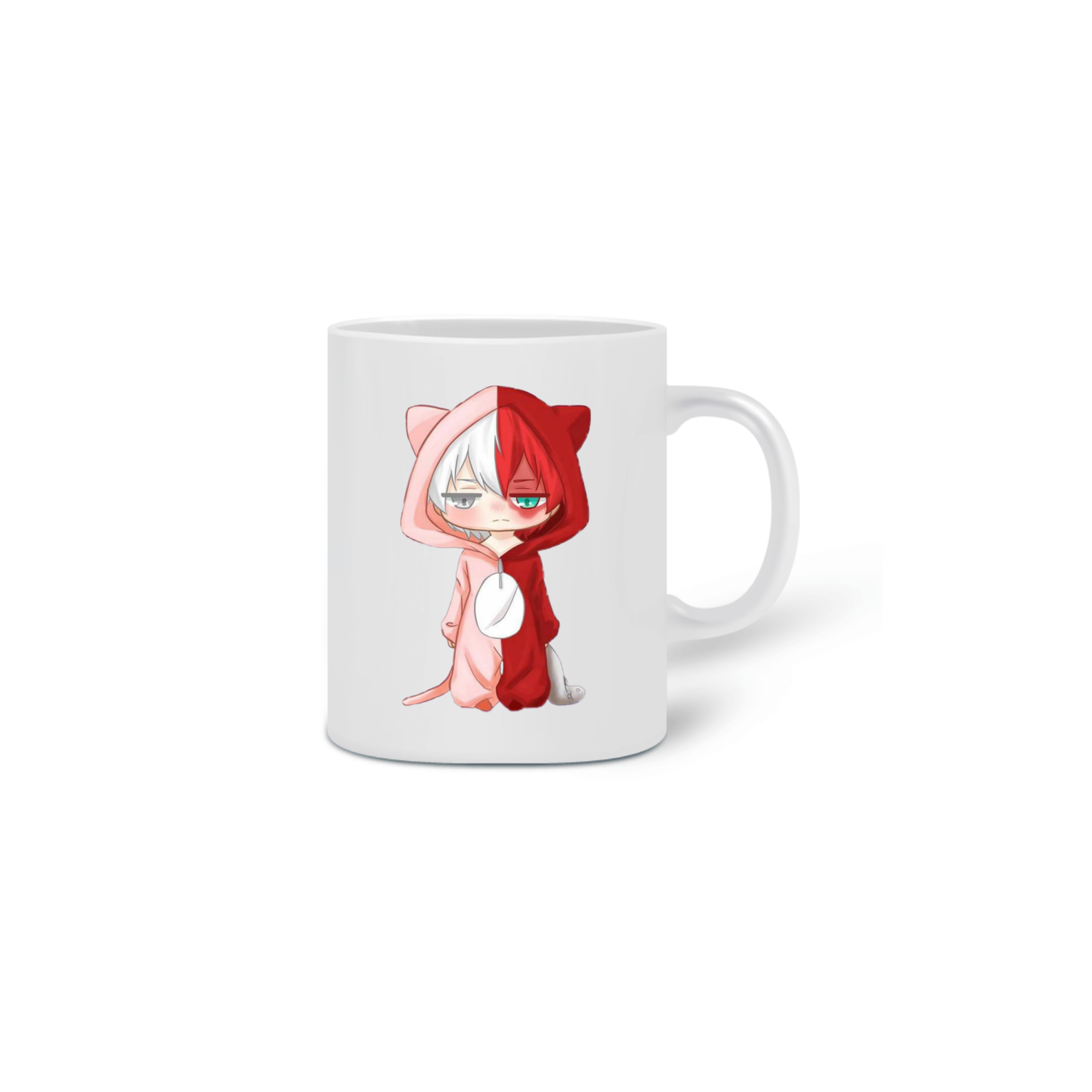 Nome do produto  Caneca My Hero Acadamia - Cute Todoroki
