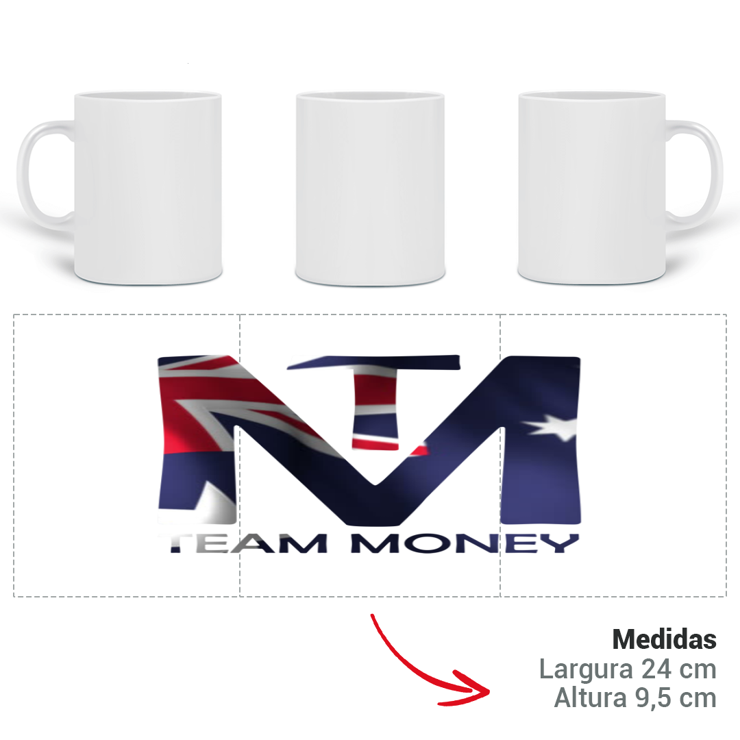 Caneca Team Money - AUSTRALIA