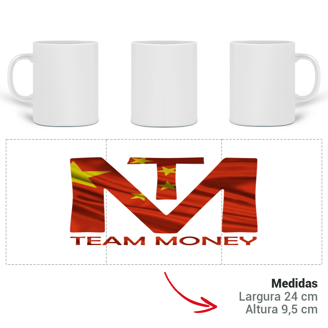 Caneca Team Money - CHINA