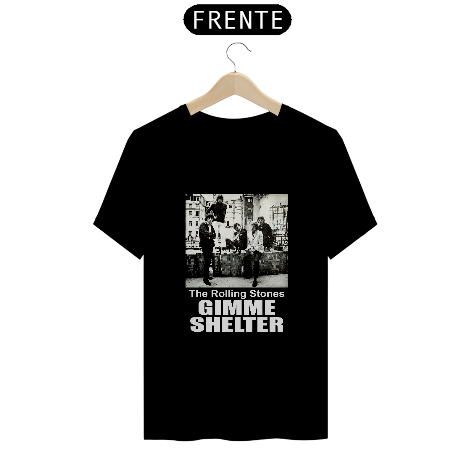 Camiseta Gimme Shelter - The Rolling Stones