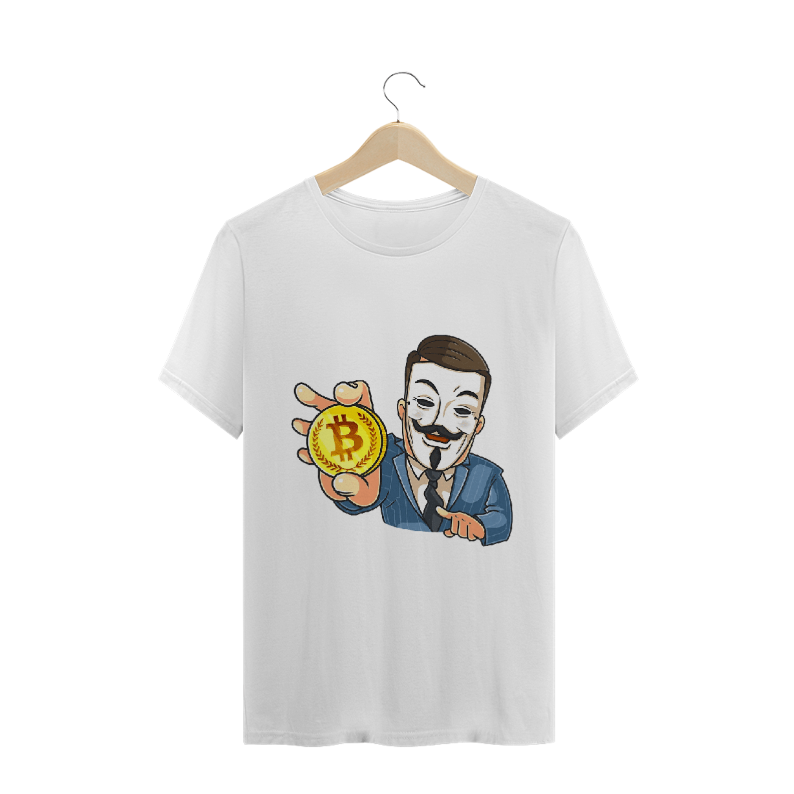 Nome do produto  Camiseta Mascarado Bitcoin