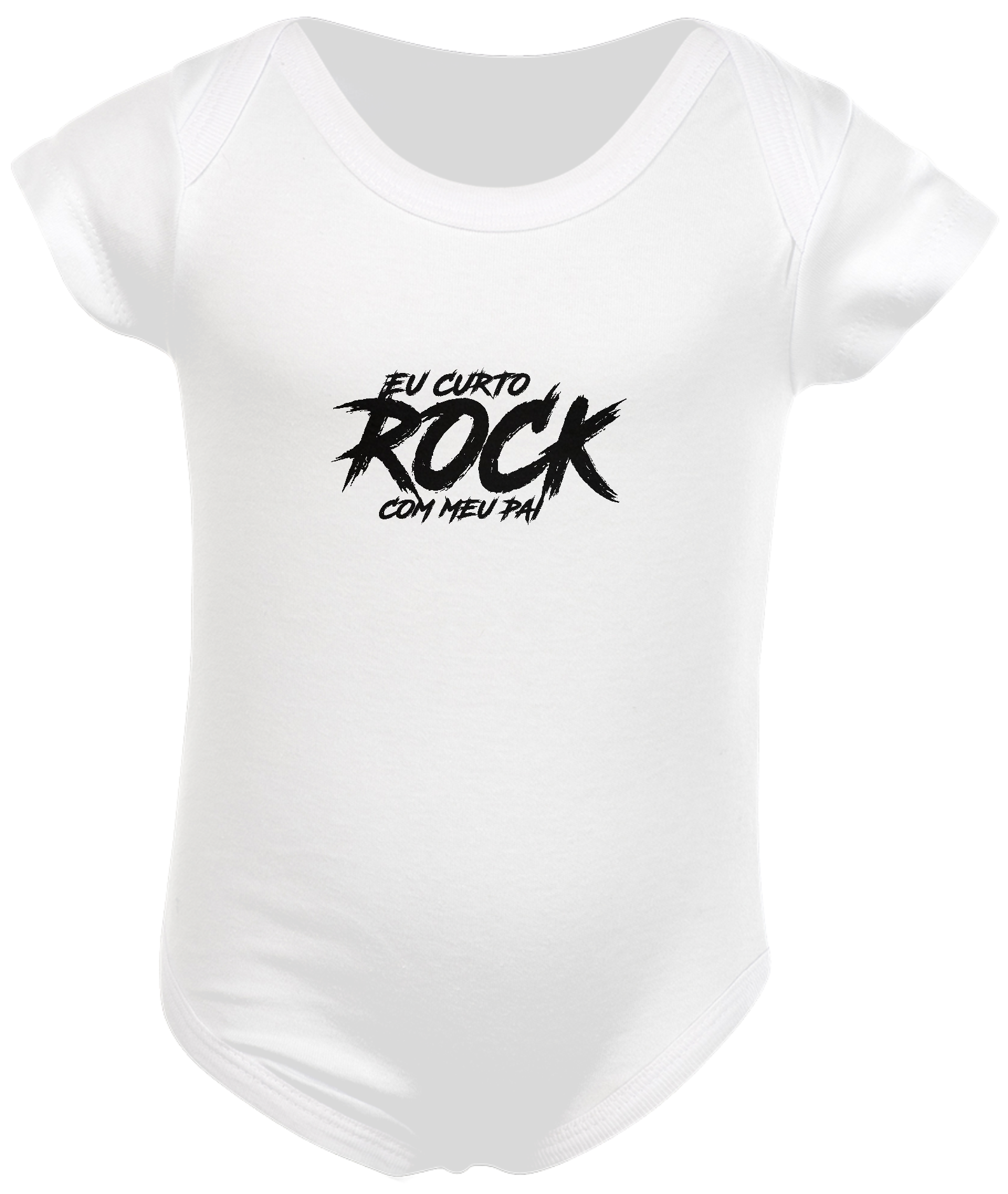 Nome do produto  Body Infantil Eu curto rock com meu pai