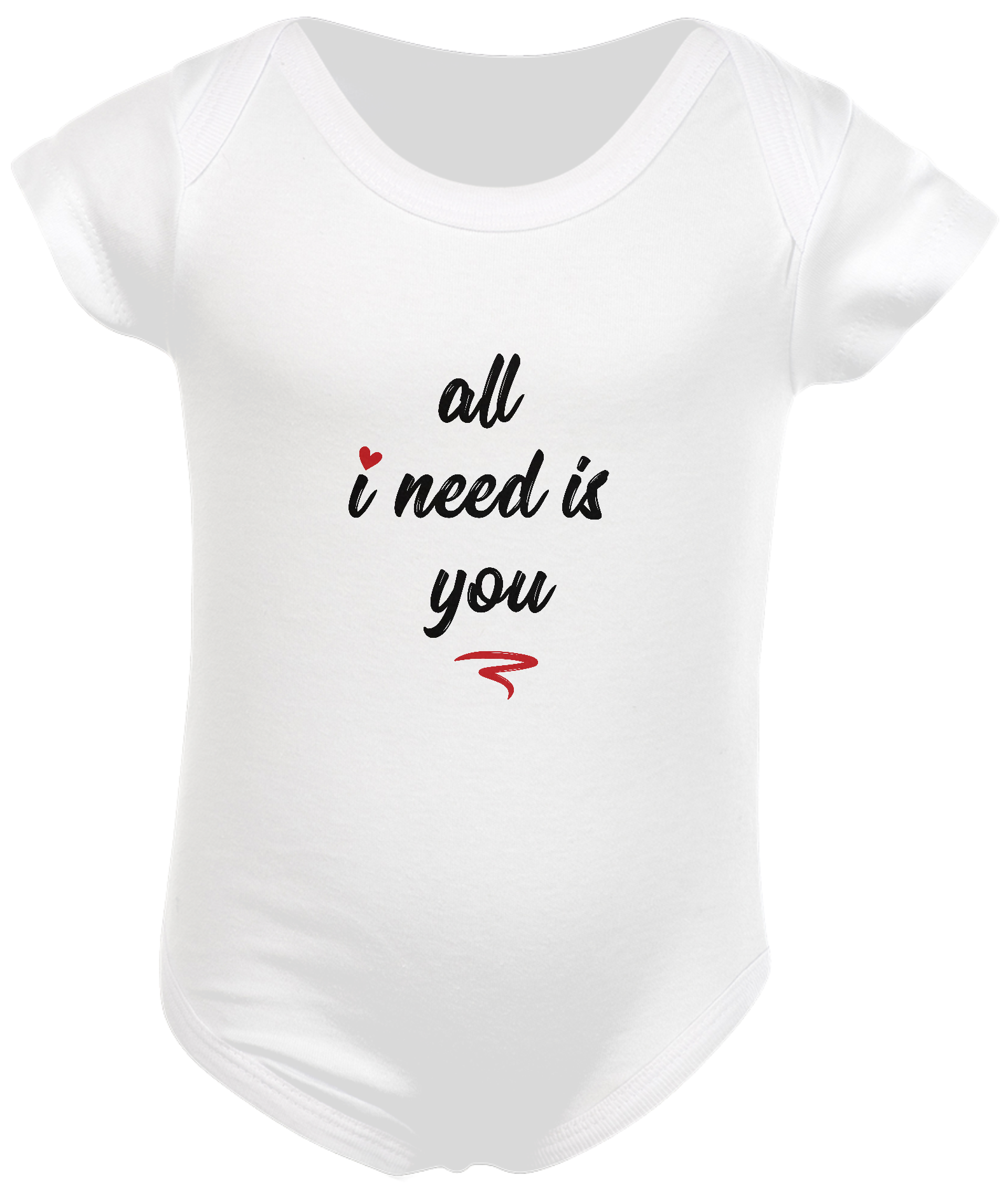 Nome do produto  Body bebê All I Need Is You