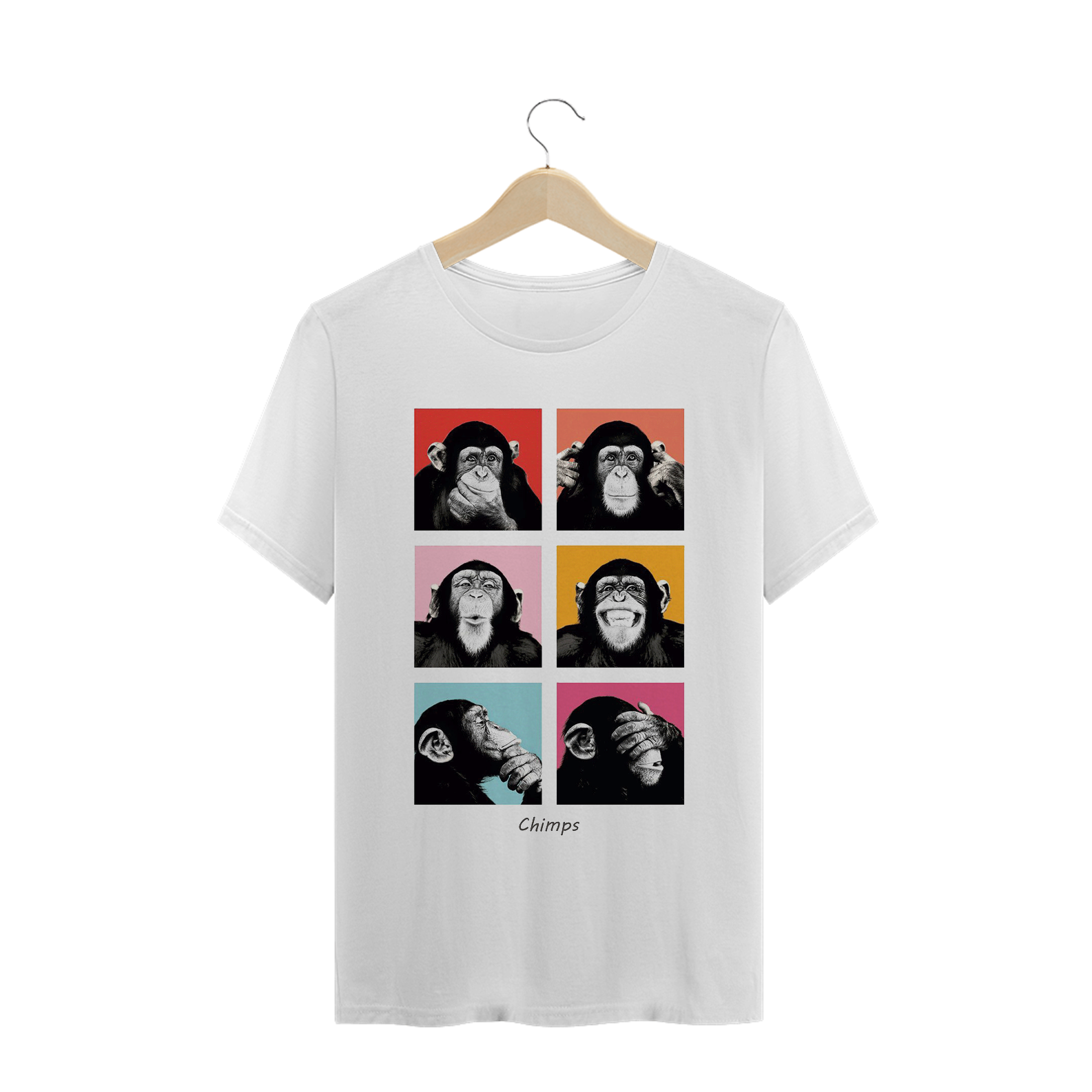 Nome do produto  T-Shirt Chimps