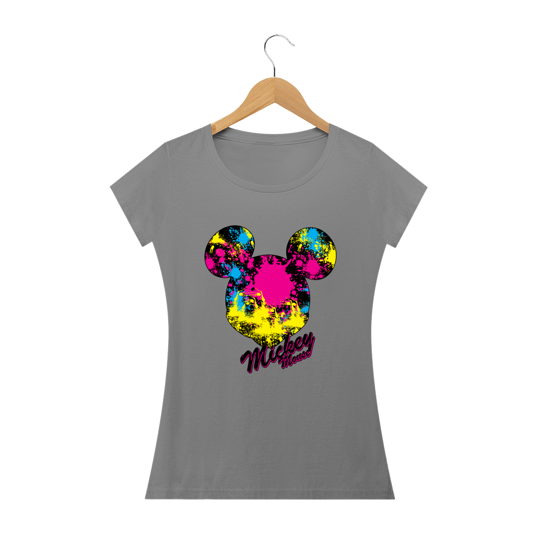 Nome do produto  T-Shirty Baby Long Splash Mickey