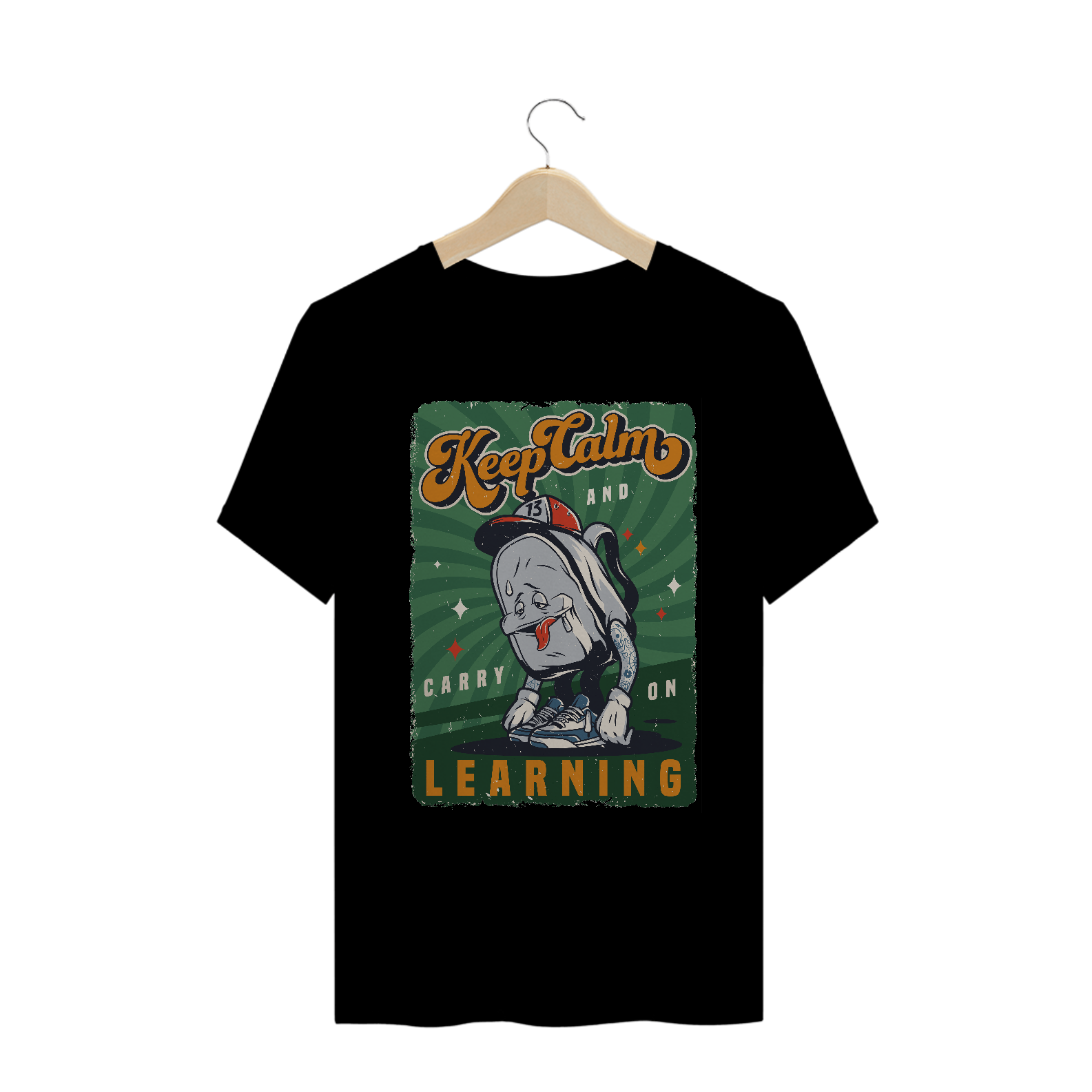 Nome do produto  T-Shirt Keel Calm Learning