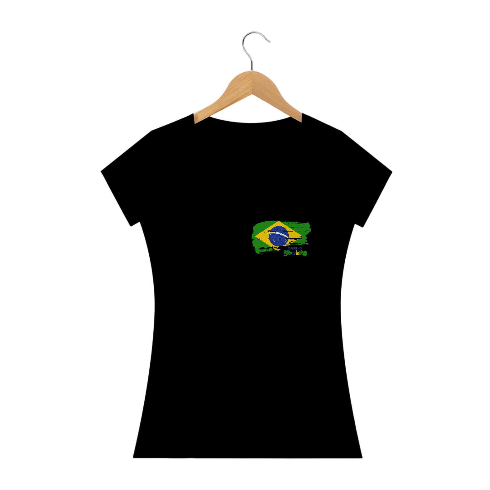 Nome do produto  Camiseta Baby long Orgulho Br