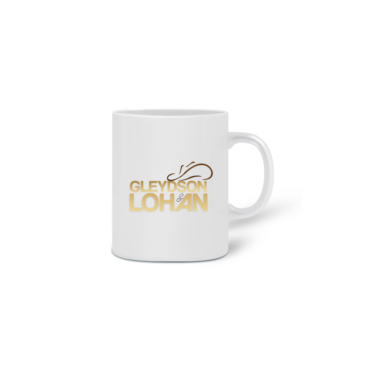 Nome do produto  CANECA: Logo Gleydson & Lohan 