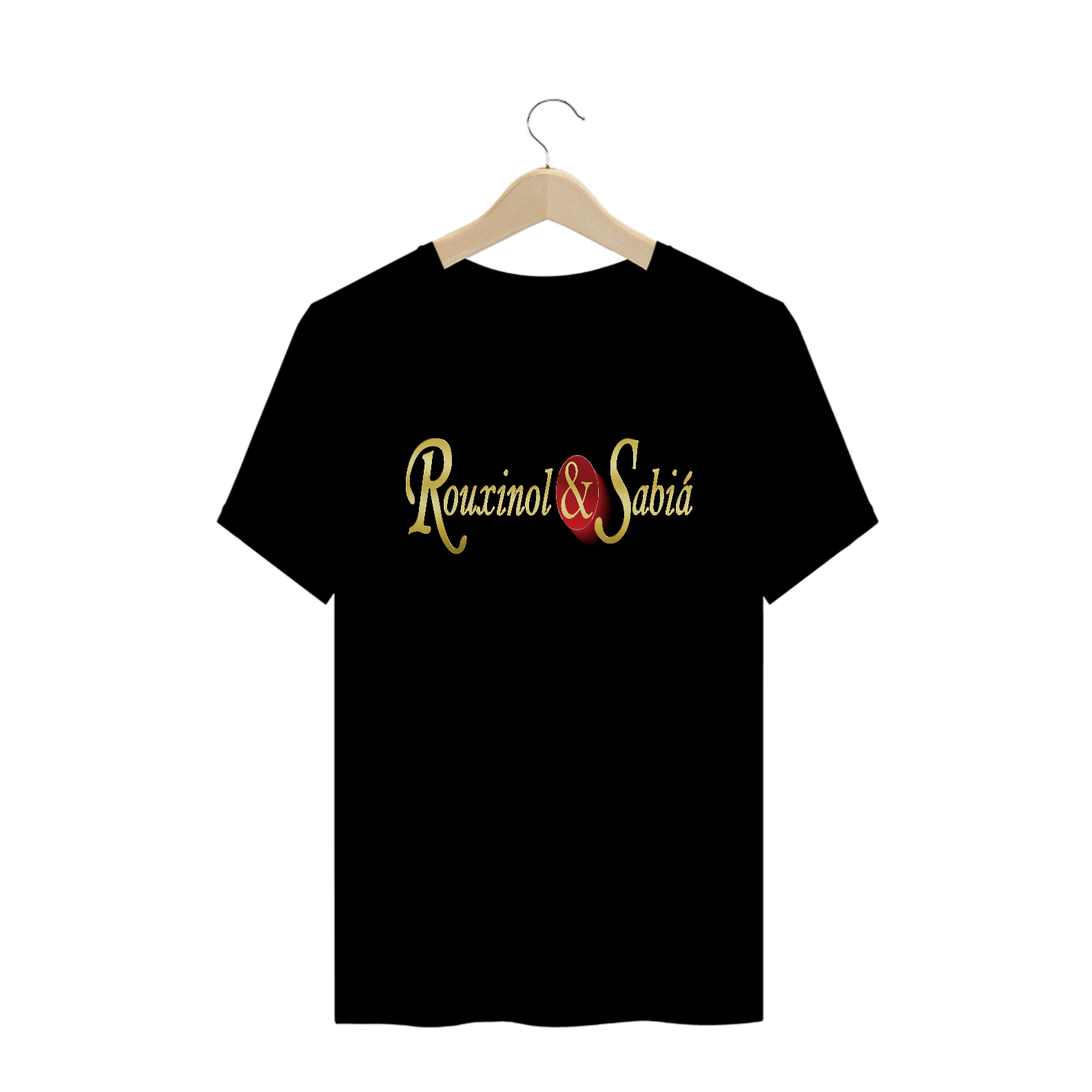 Nome do produto  CAMISETA QUALITY: Logo Rouxinol & Sabiá