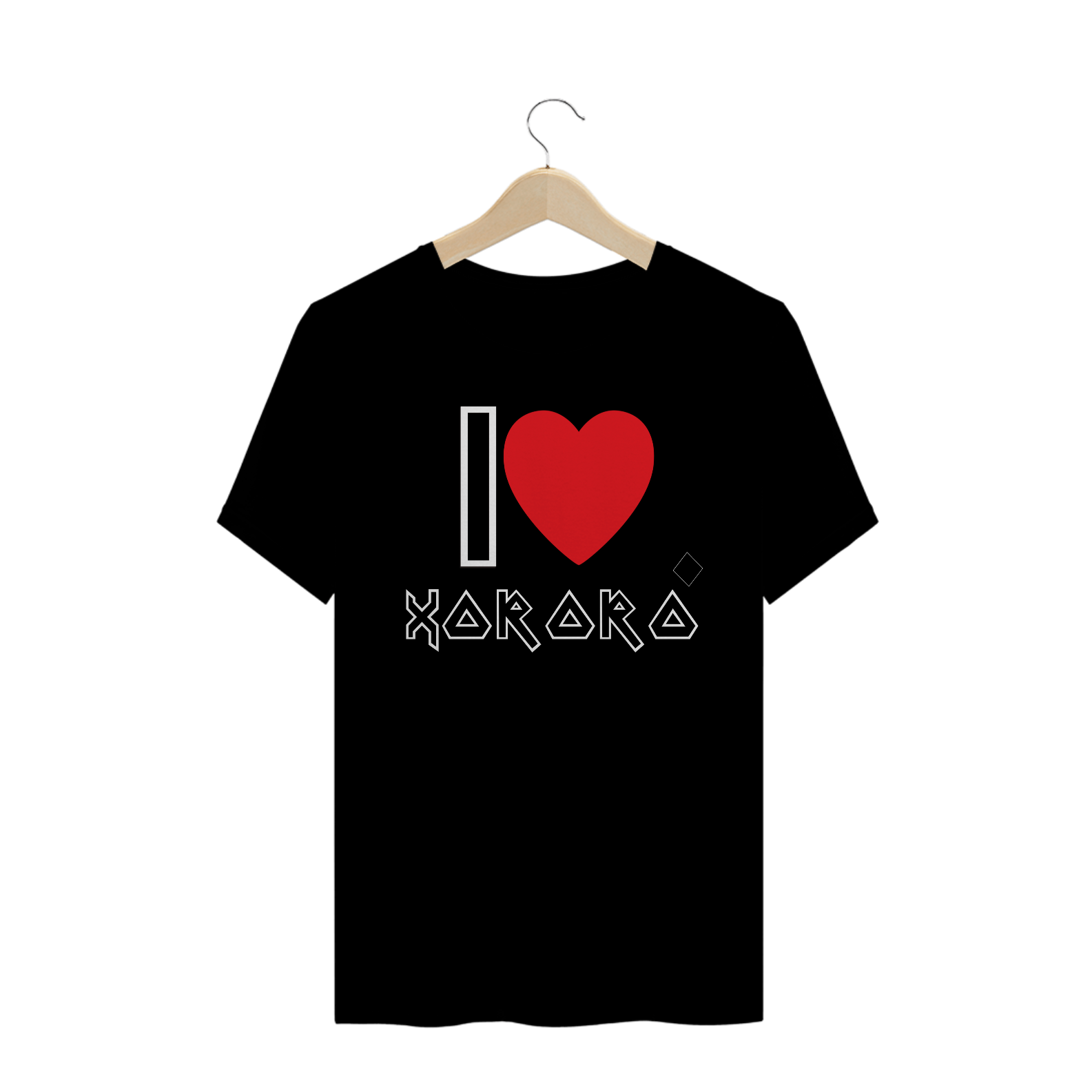 Nome do produto  CAMISETA QUALITY: I Love Xororó (Iron Maiden)