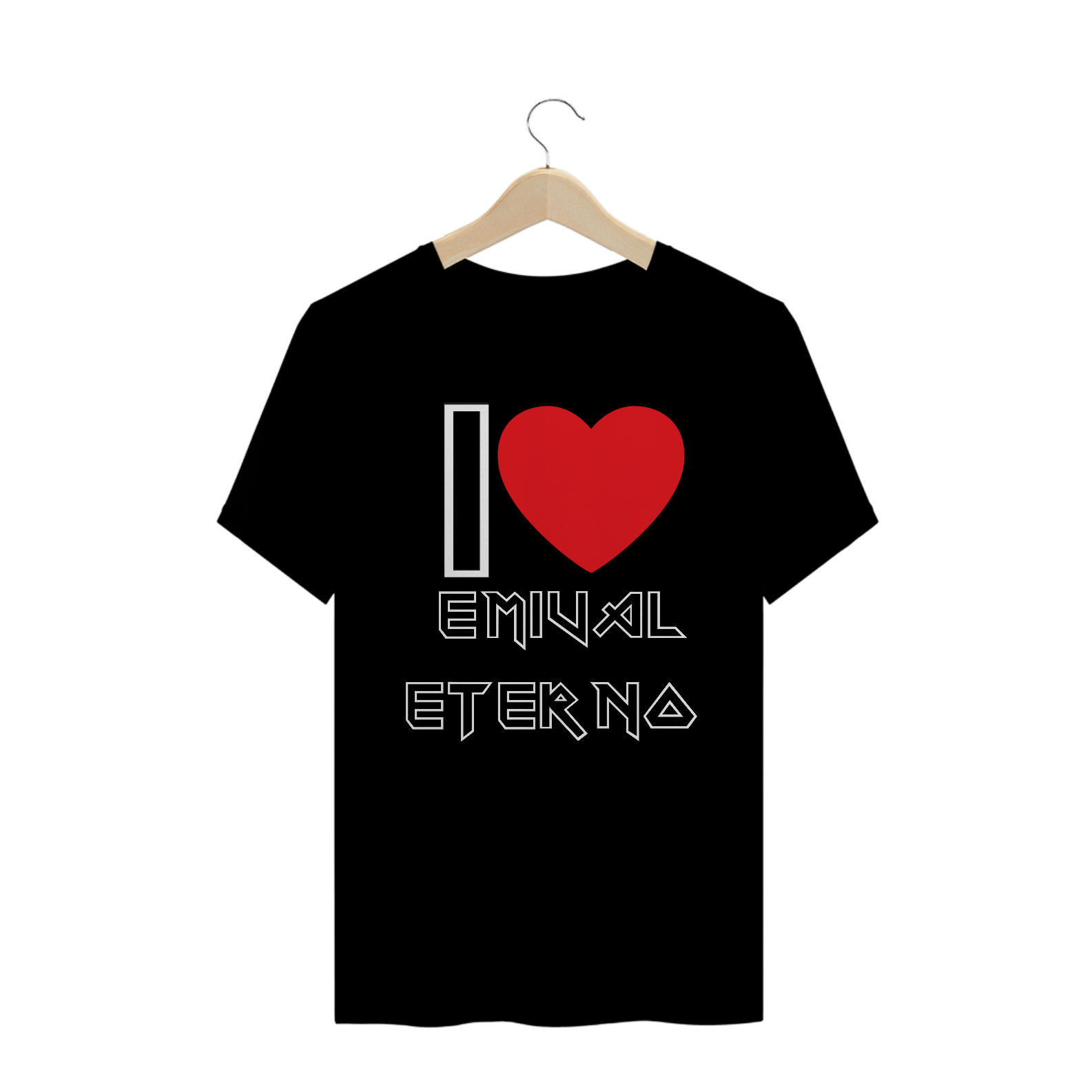 Nome do produto  CAMISETA QUALITY: I Love Emival Eterno 