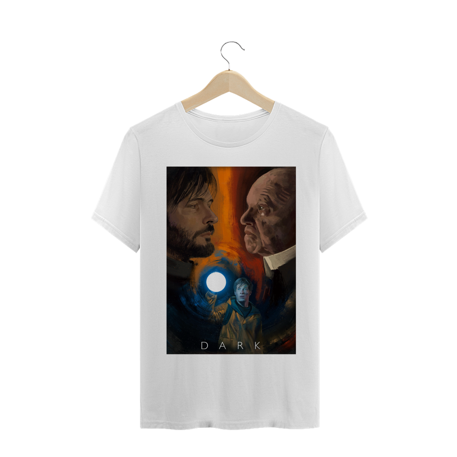 Nome do produto  Camiseta série DARK - Jonas/Adam