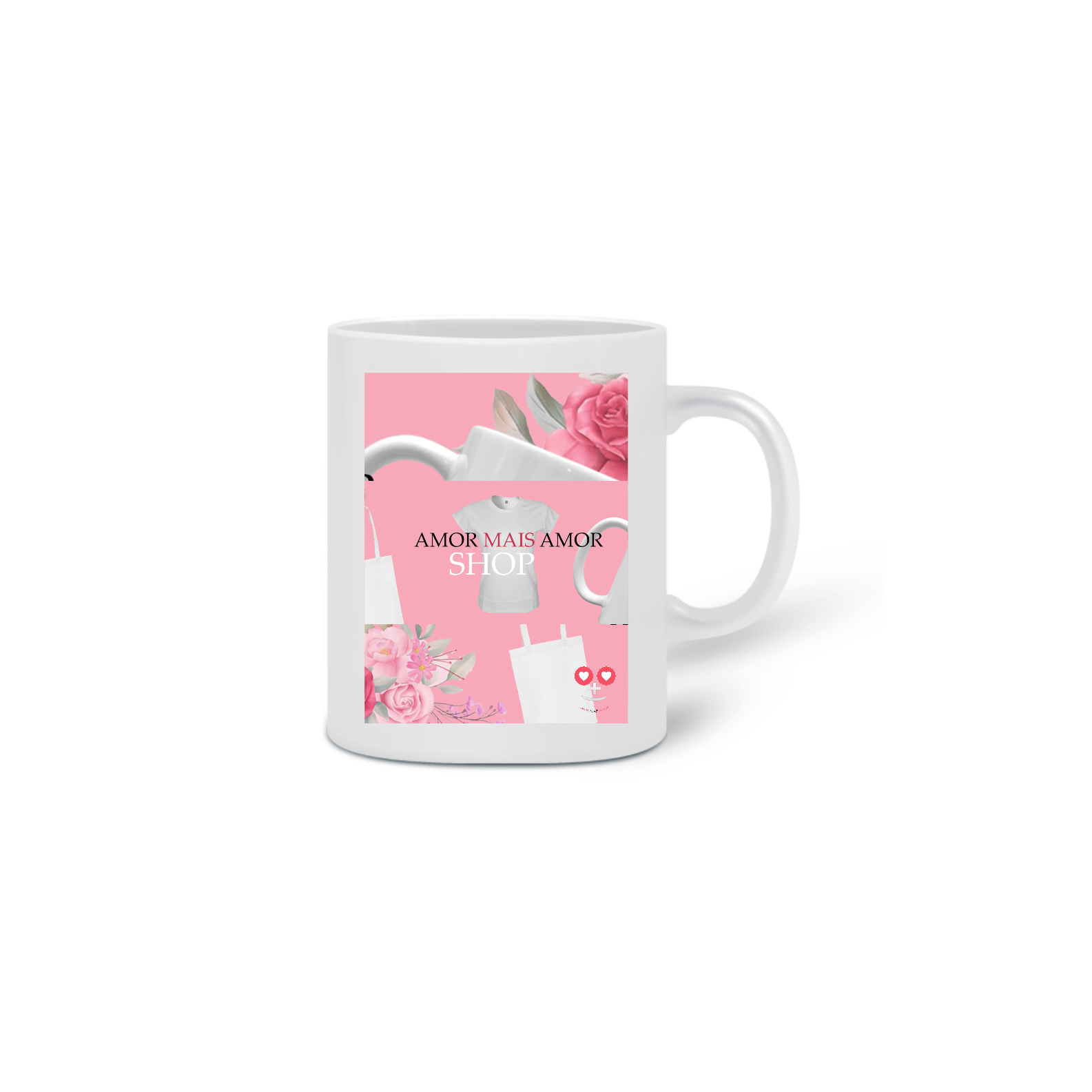 Nome do produto  CANECA AMOR + AMOR SHOP