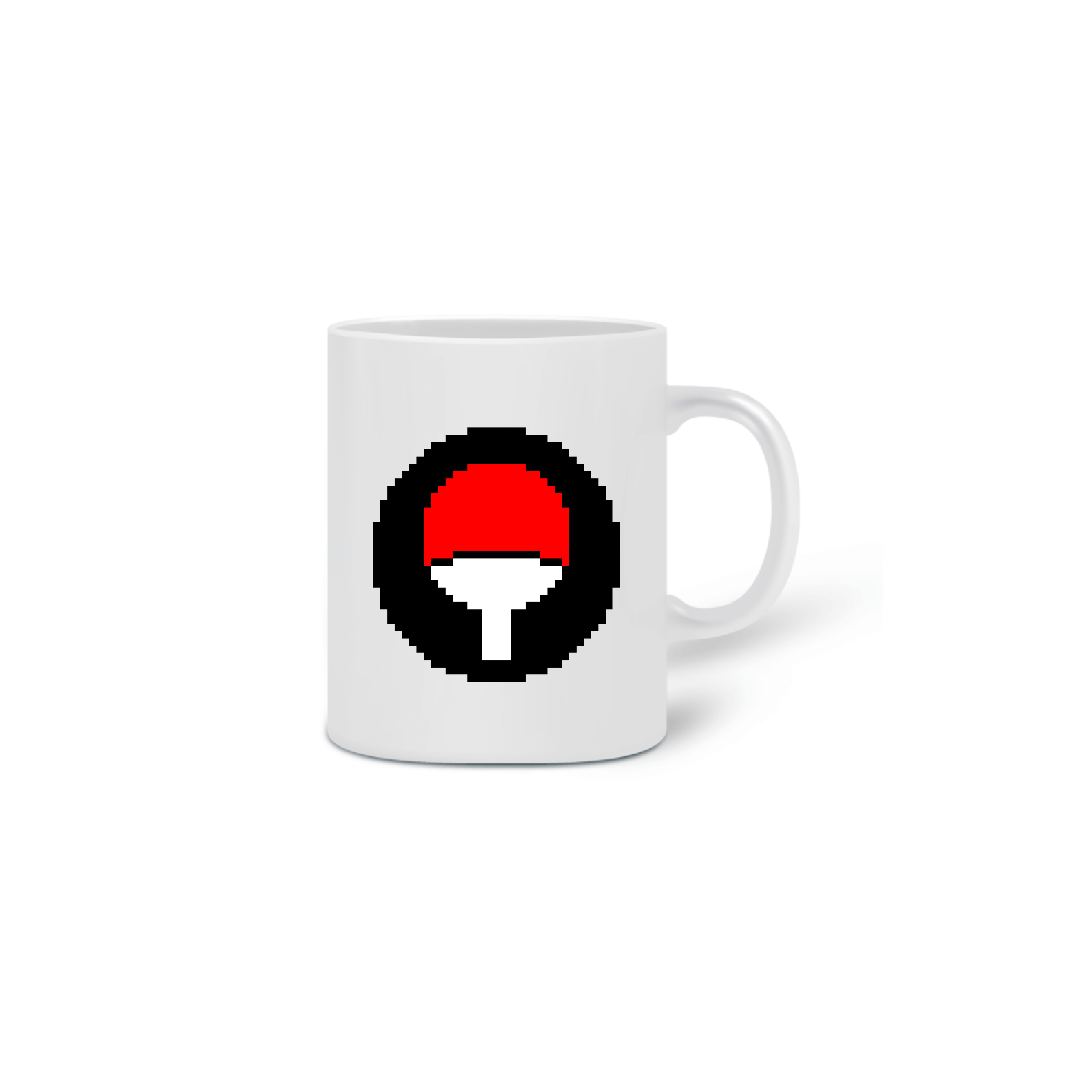 Nome do produto  Caneca Símbolo Uchiha Pixel Art