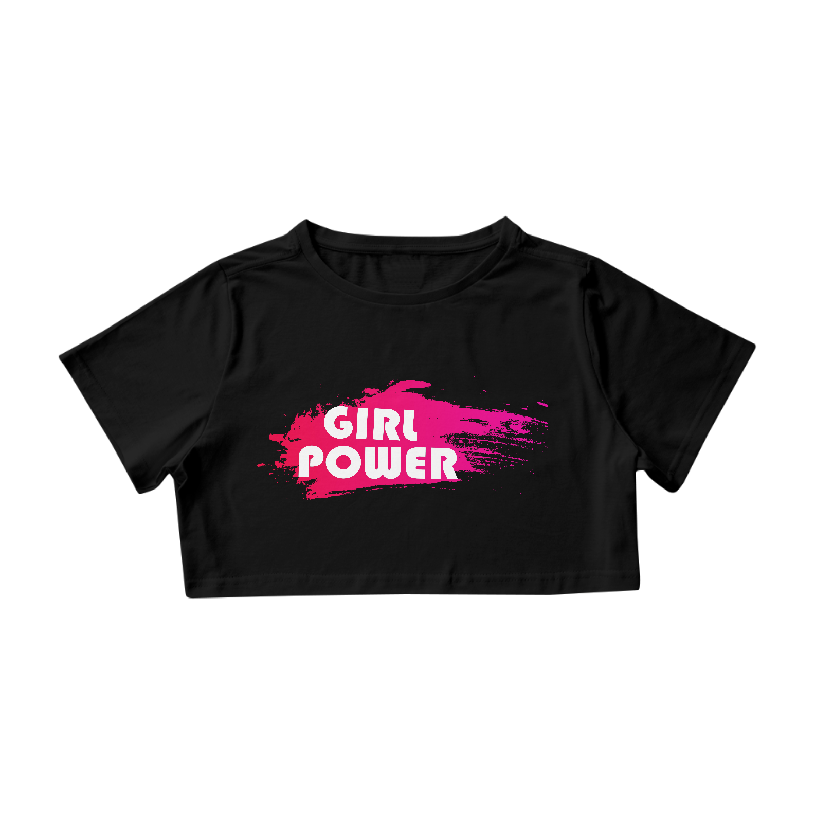 Nome do produto  Cropped feminino Girl Power