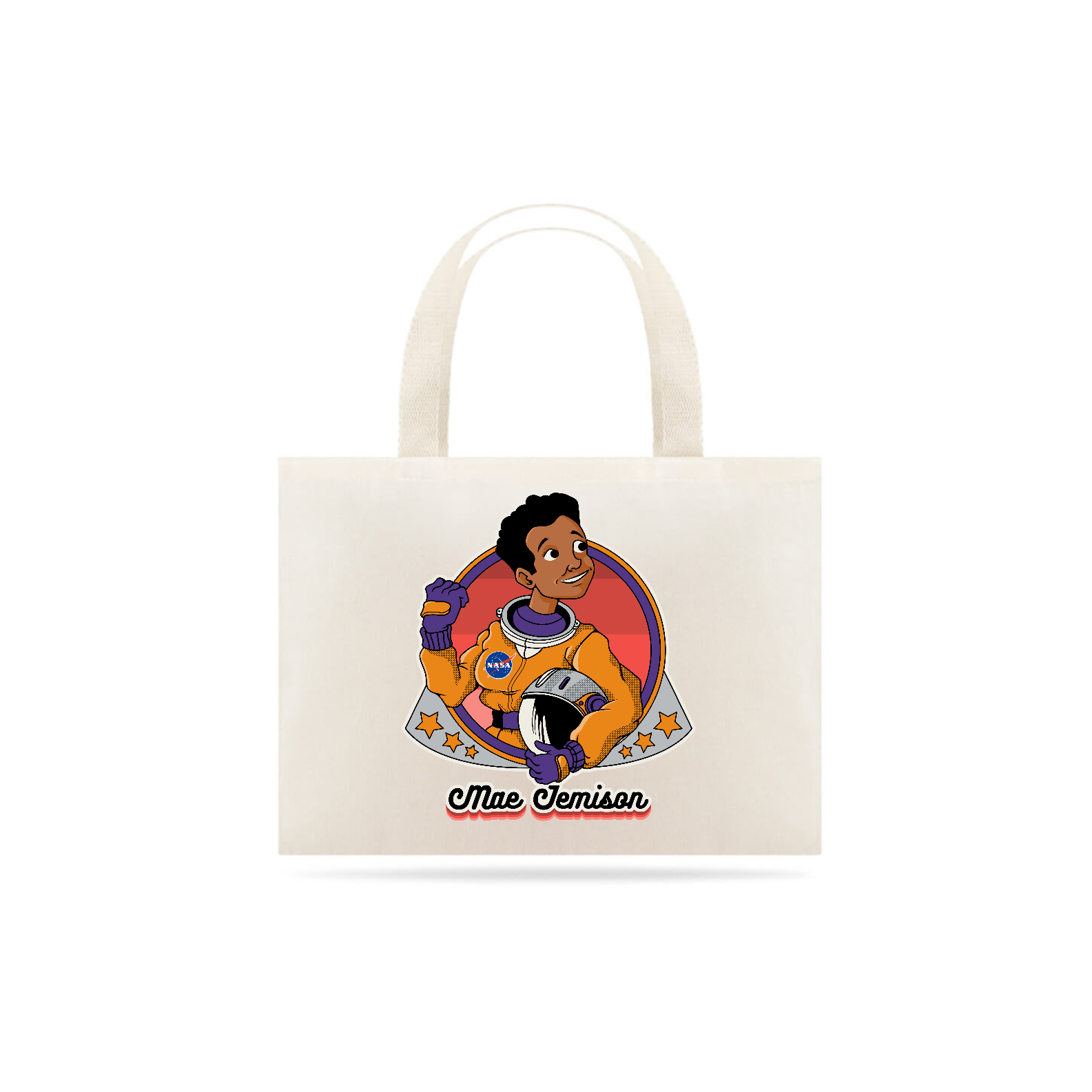 Nome do produto  Ecobag Astronauta Mae Jemison