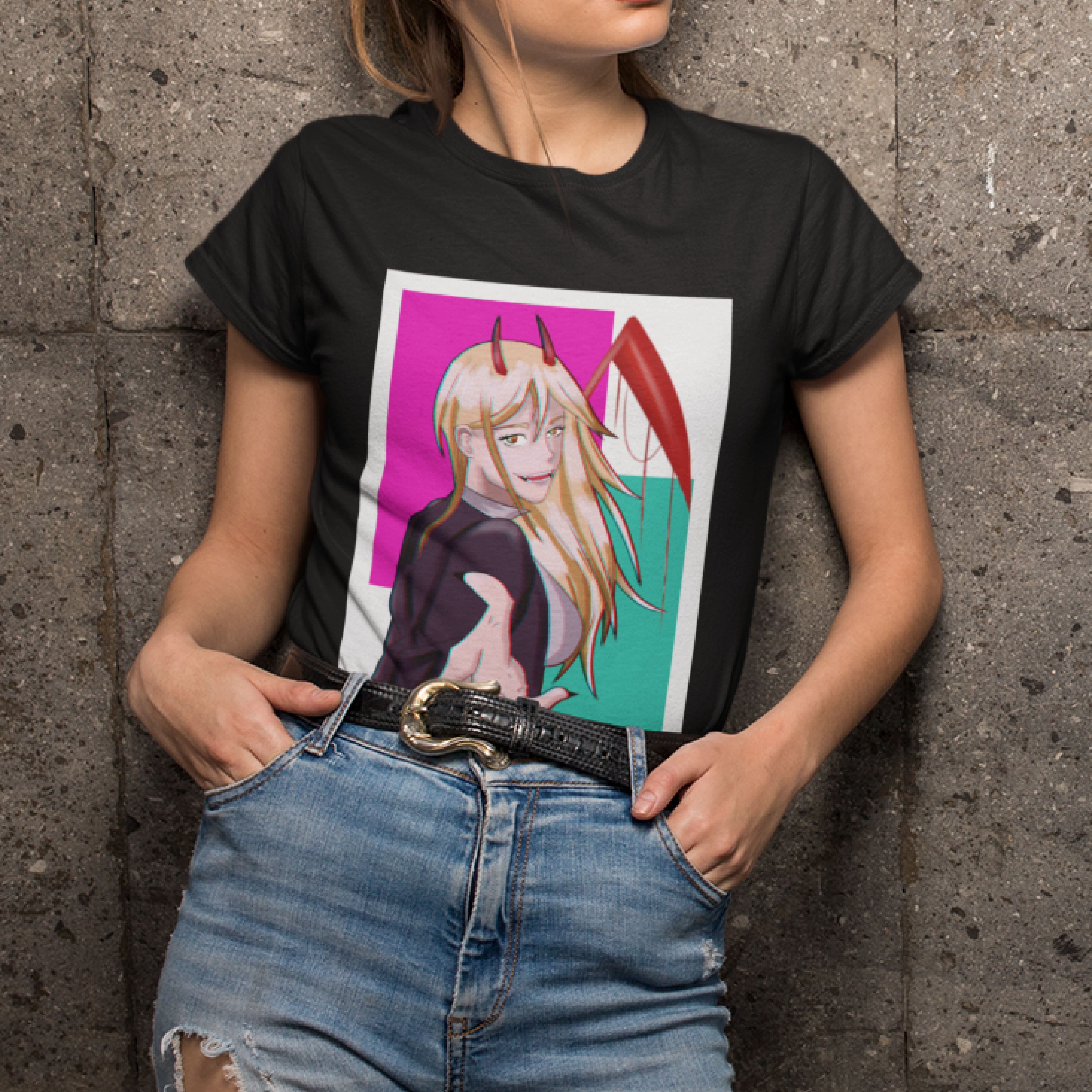 Nome do produto  Baby look ( Power Chainsaw - man )