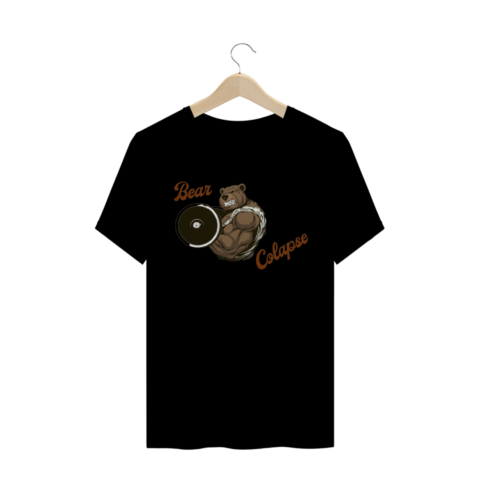 Nome do produto  Camiseta - Bear Colapse