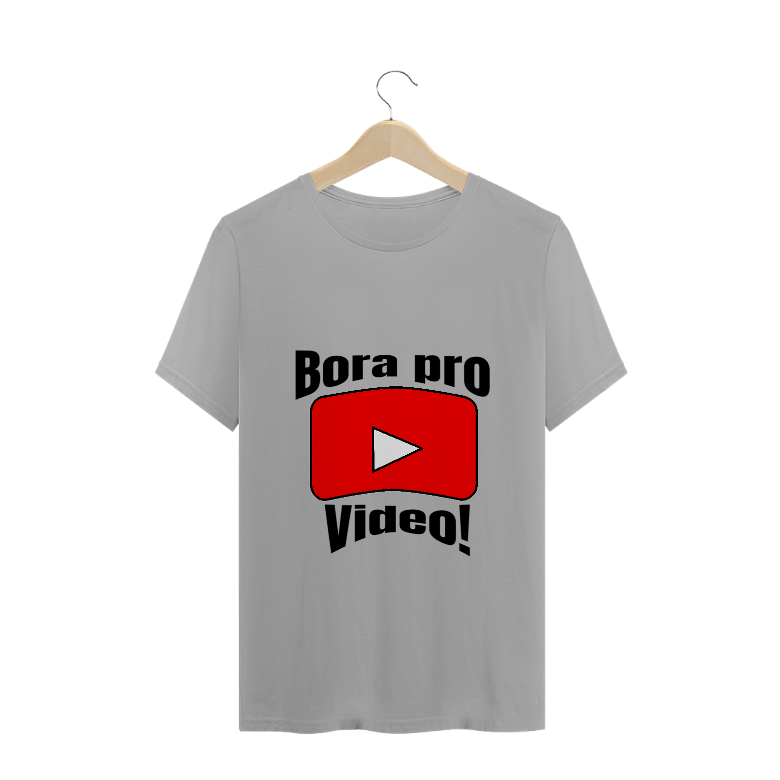 Nome do produto  CAMISETA: BORA PRO VÍDEO