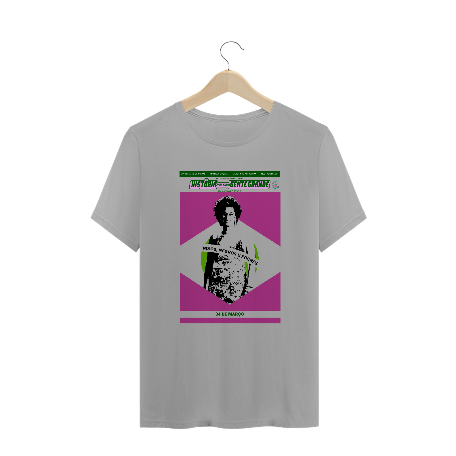 Nome do produto  Poster Carnaval 2019 História para ninar Gente Grande Plus Size