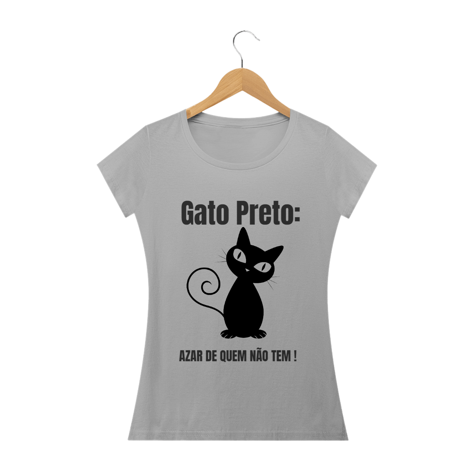 Nome do produto: GATO PRETO AZAR DE QUEM NÃO TEM 