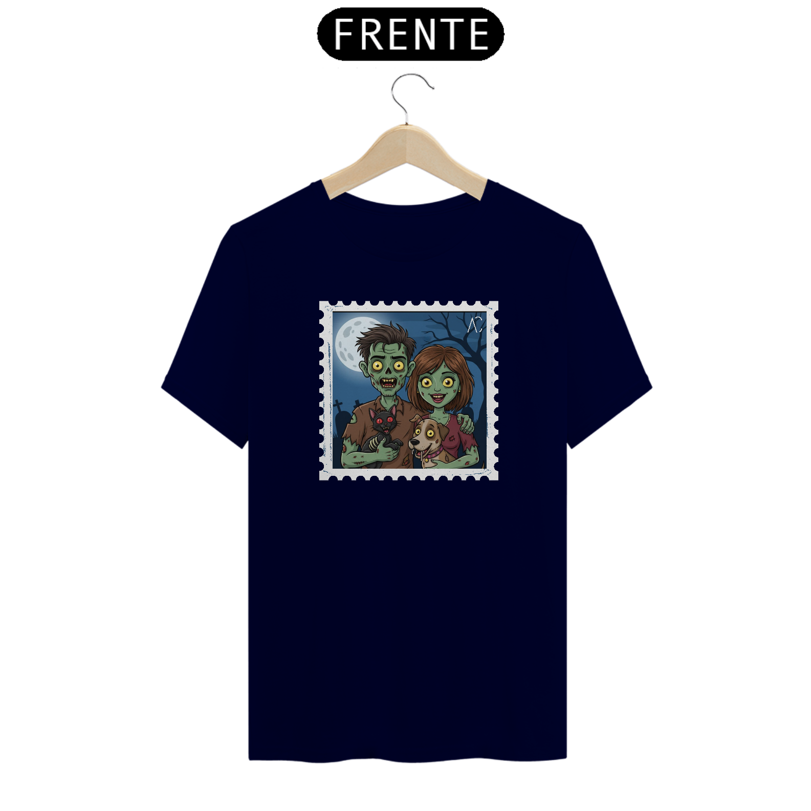 Camiseta Selo Família Zumbi