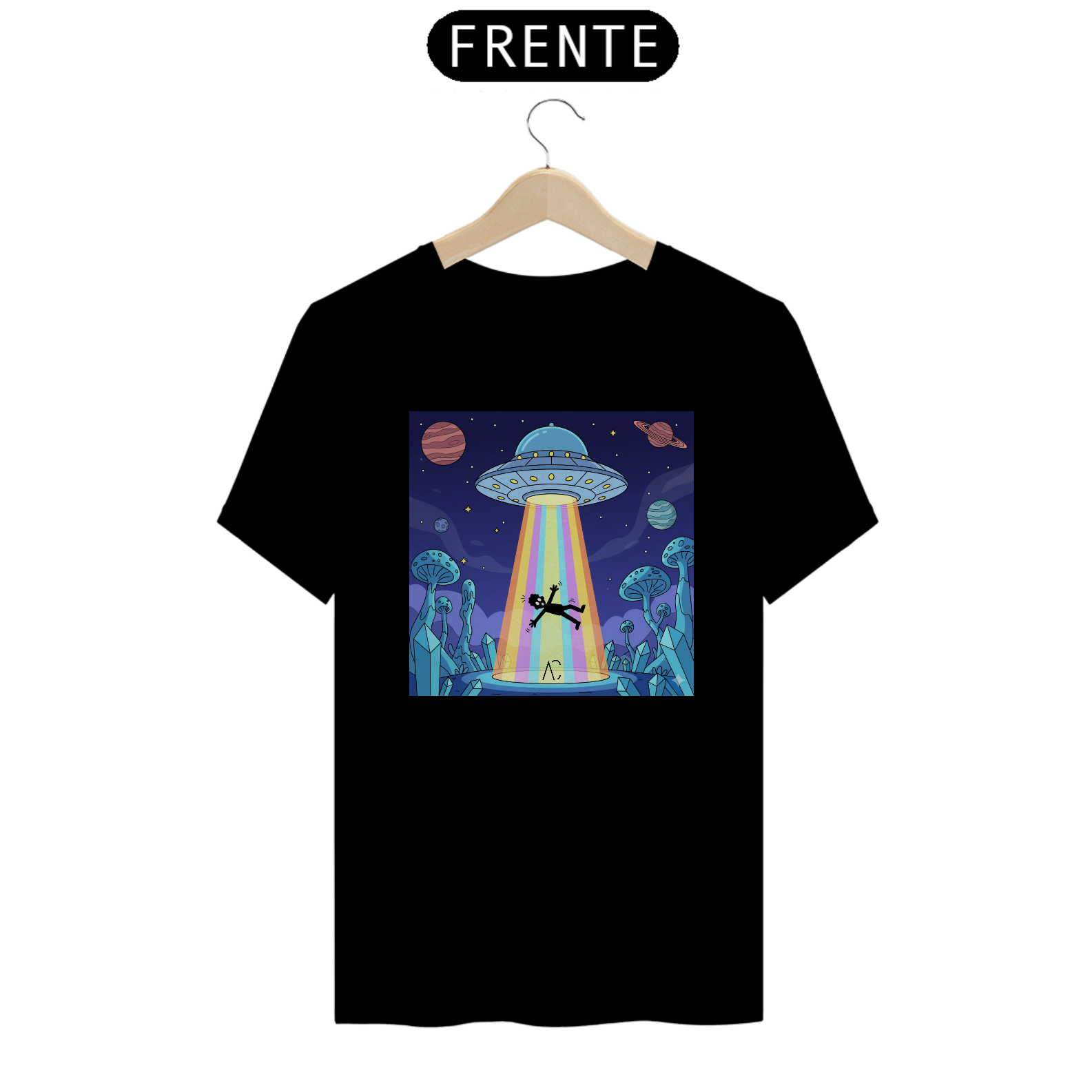 Camiseta Psico Abdução 