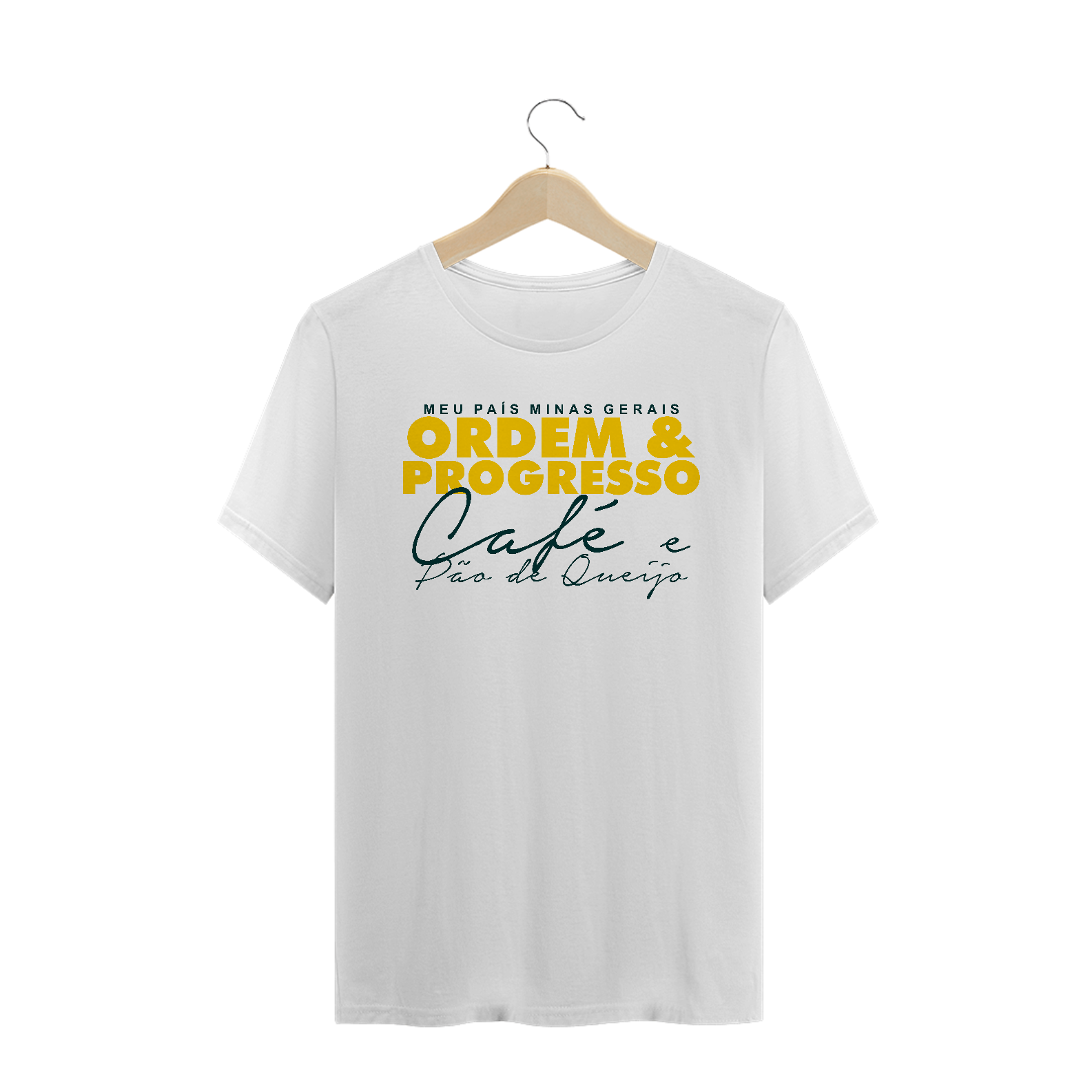 CAMISETA ADULTO - MEU PAÍS MINAS GERAIS